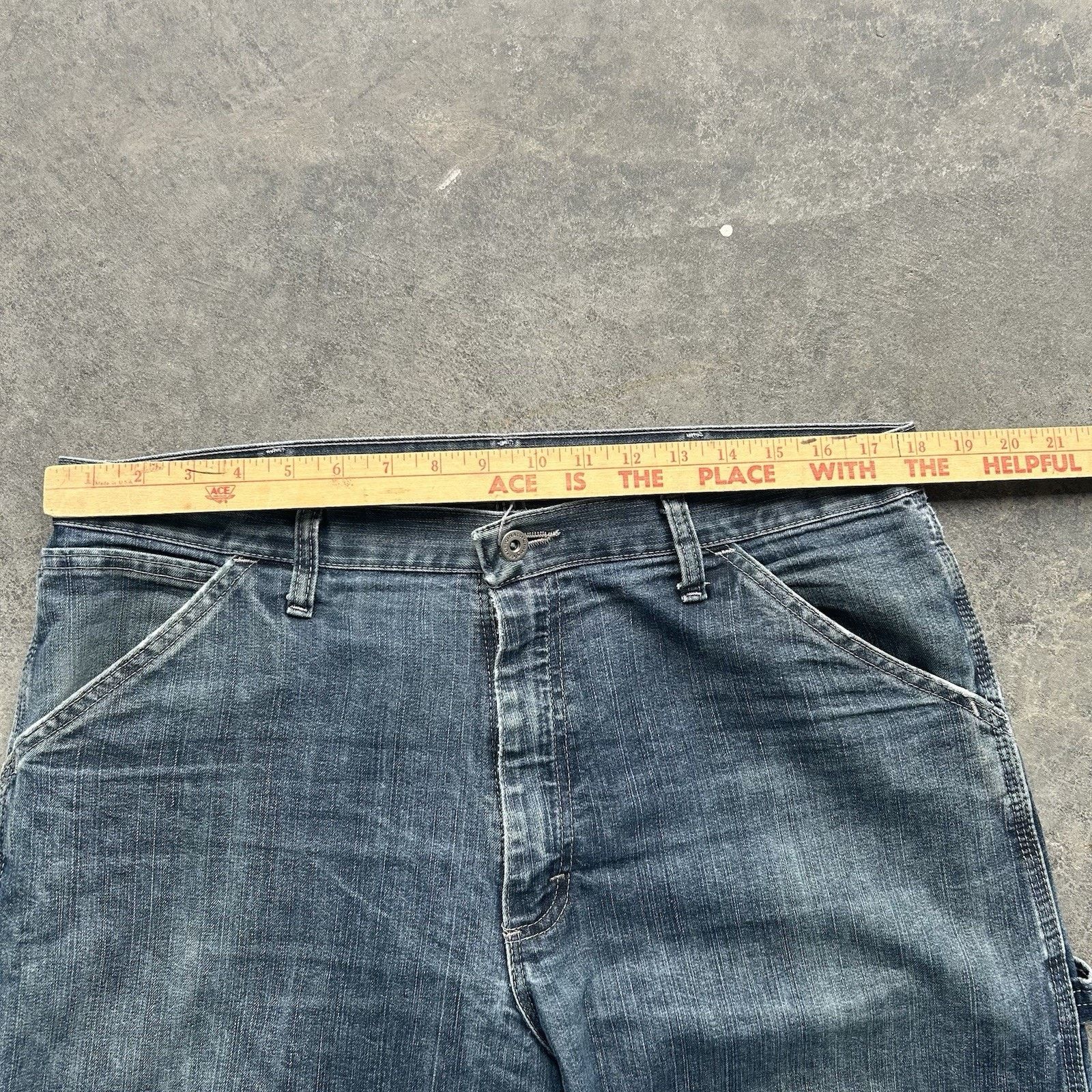 Wrangler Vintage Wrangler Carpenter Jeans Men’s 34 X 32 Workwear Util Size US 34 / EU 50 - 6 Thumbnail