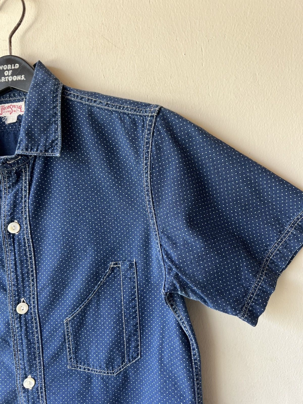 Freewheelers Freewheelers Union Special Dot Stifel Indigo Work Shirt Size US S / EU 44-46 / 1 - 10 Thumbnail