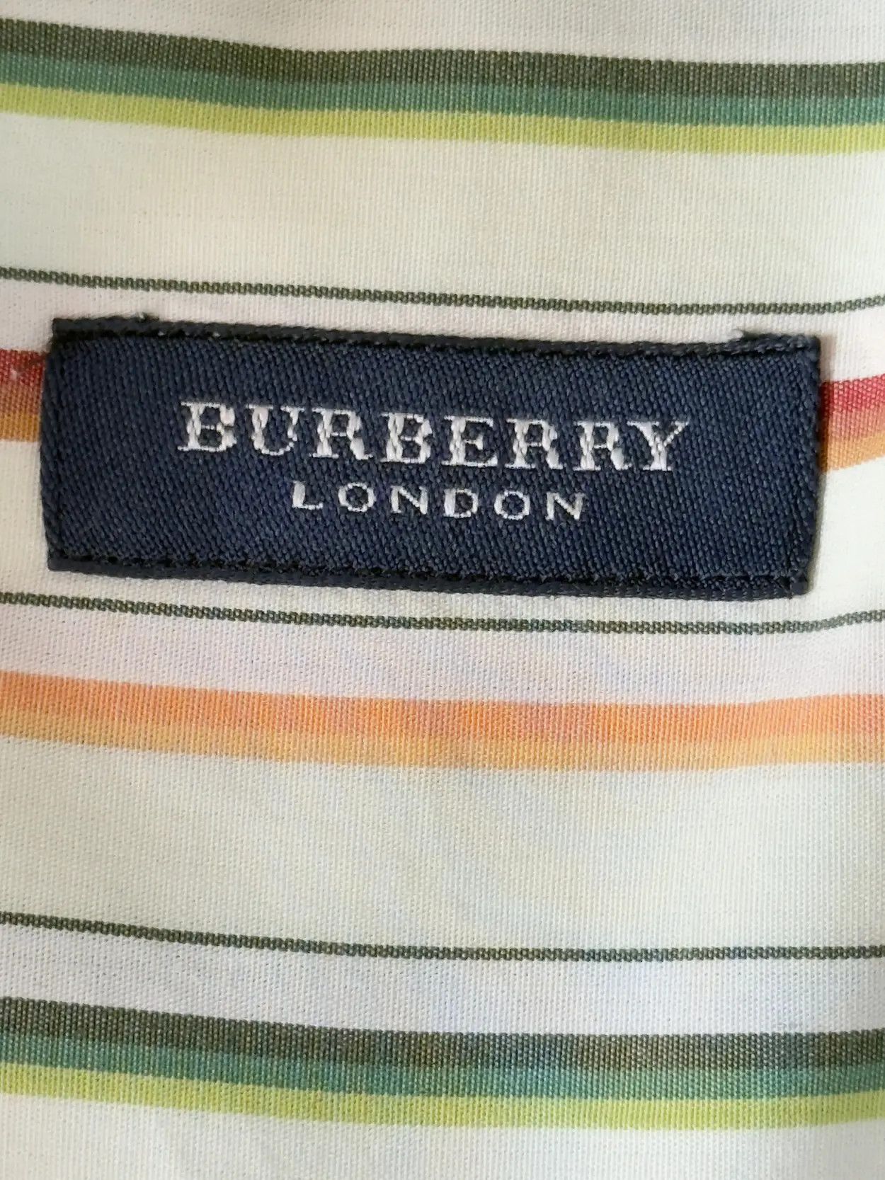 Burberry 🔥 Burberry striped shirt cotton xl summer tshirt Size US XL / EU 56 / 4 - 7 Thumbnail