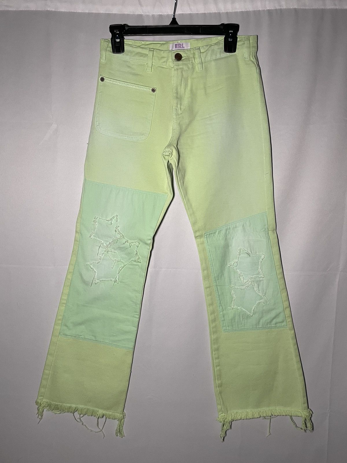 ERL Suni Patchwork Flare Jeans