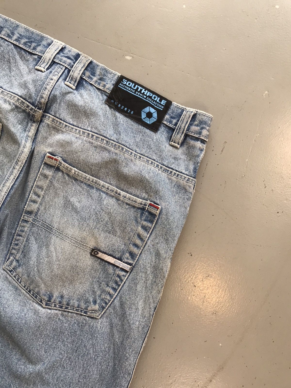 Southpole × Vintage Vintage Southpole white tab baggy fit denim Size US 38 / EU 54 - 11 Thumbnail