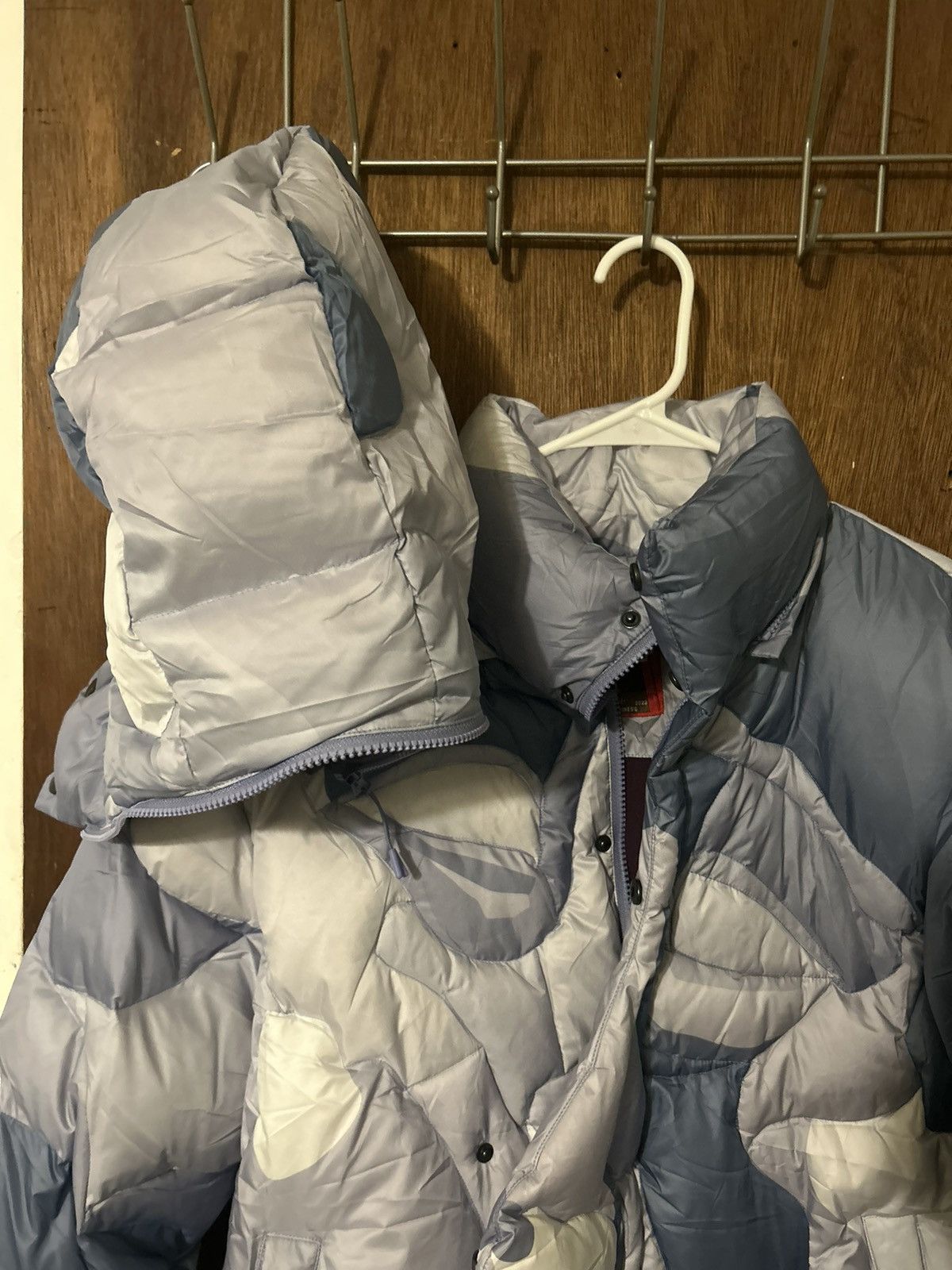 KidSuper *LAST DROP* KidSuper Kissing Puffer Blue Grey Size US XL / EU 56 / 4 - 7 Thumbnail