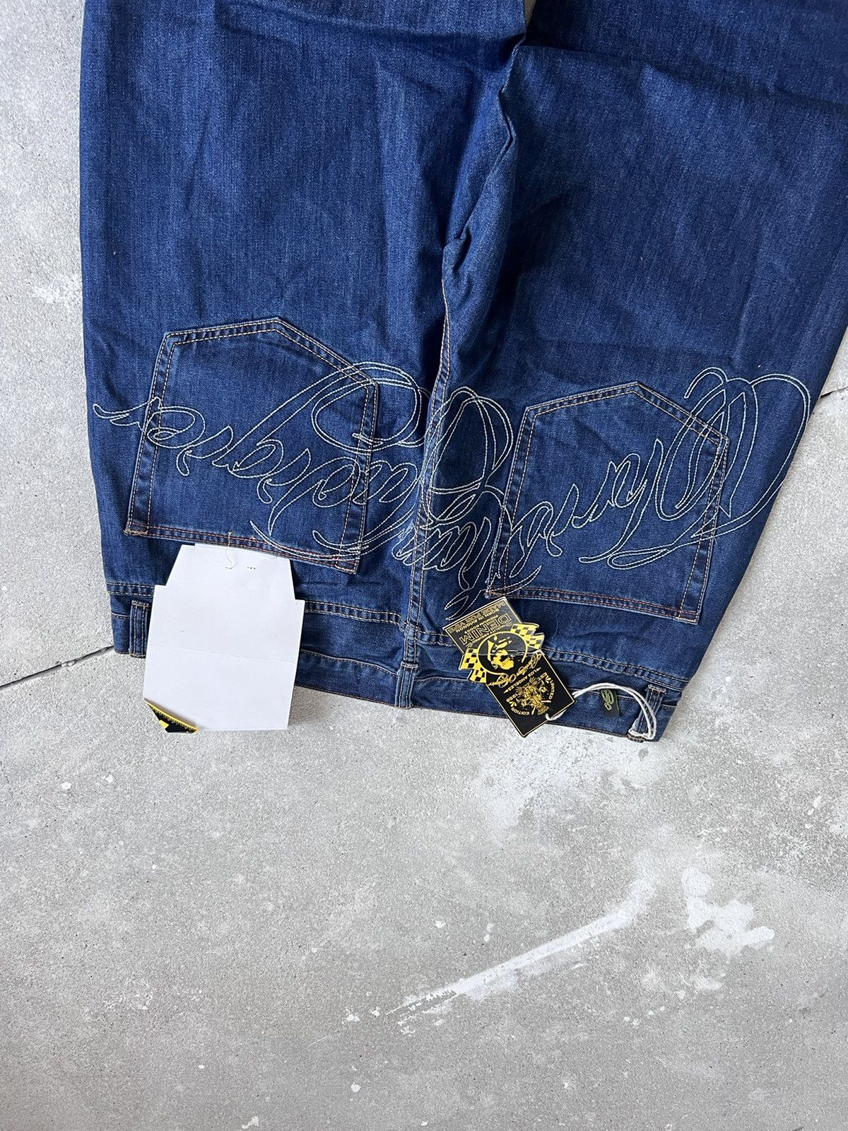 Christian Audigier NWT CHRISTIAN AUDIGIER Jeans Baggy Gangsta Size US 38 / EU 54 - 9 Thumbnail