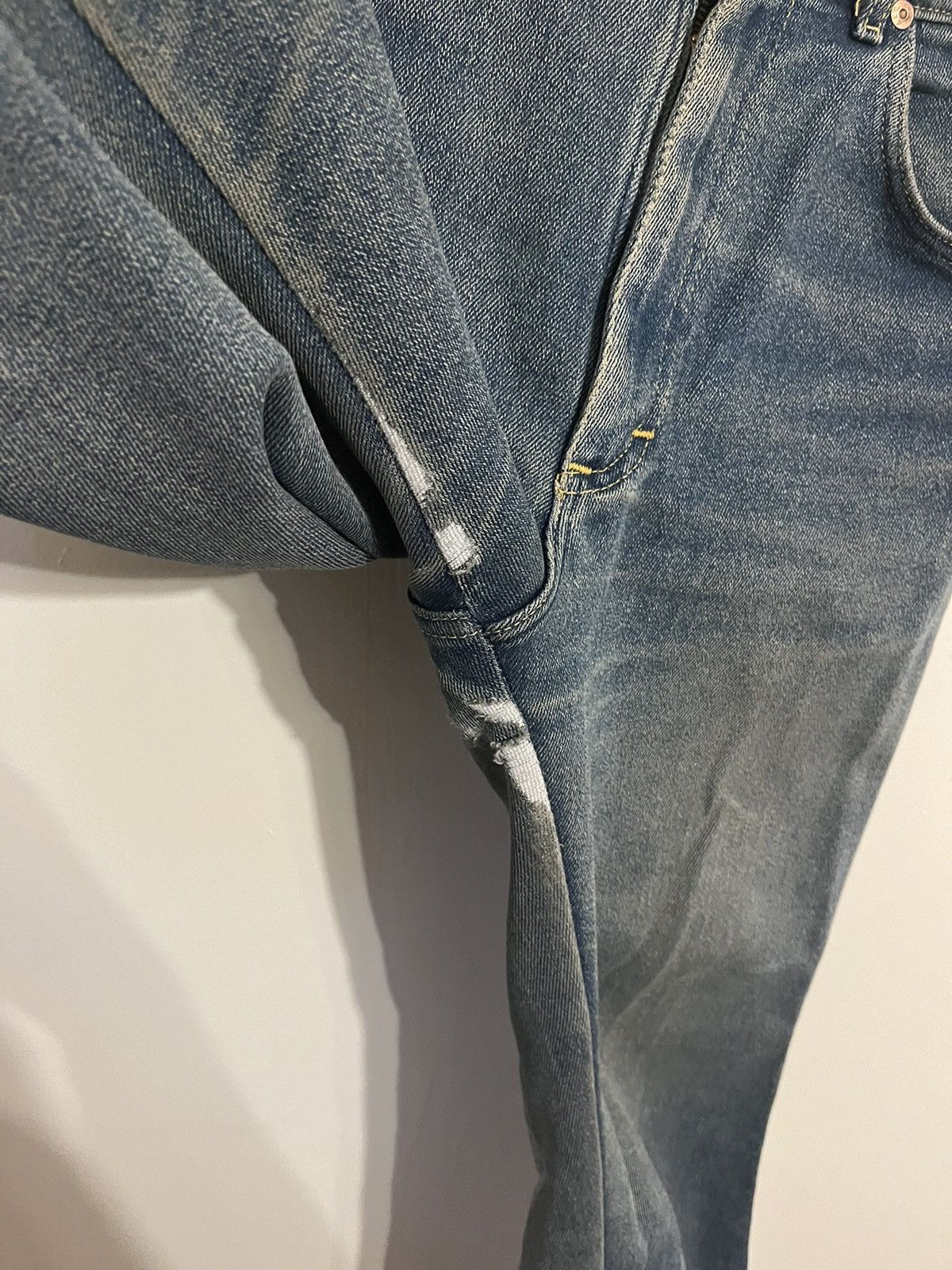 Japanese Brand × Lee Vintage 1960s Lee Jeans Distressed Women’s Size 25" / US 0 / IT 36 - 7 Thumbnail