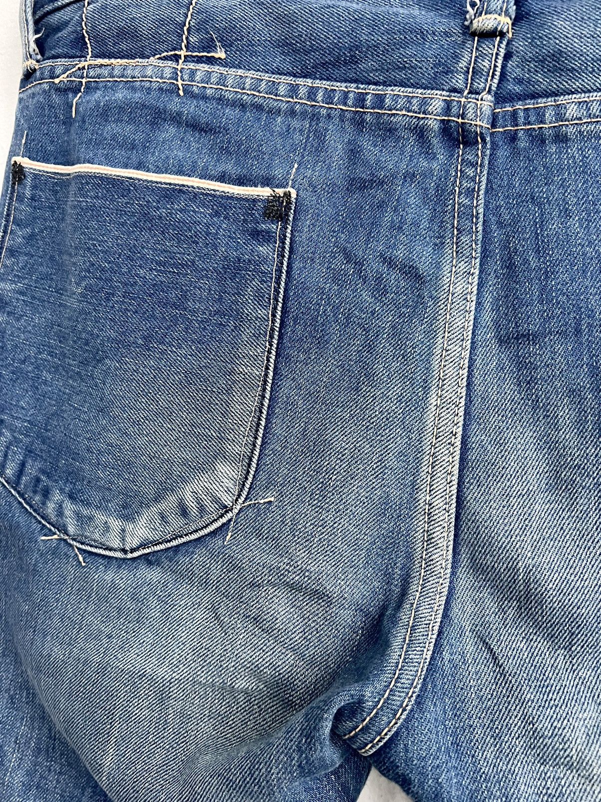 If Six Was Nine × Japanese Brand × KURO KURO JAPAN DENIM SELVEDGE JEANS Size US 34 / EU 50 - 18 Thumbnail
