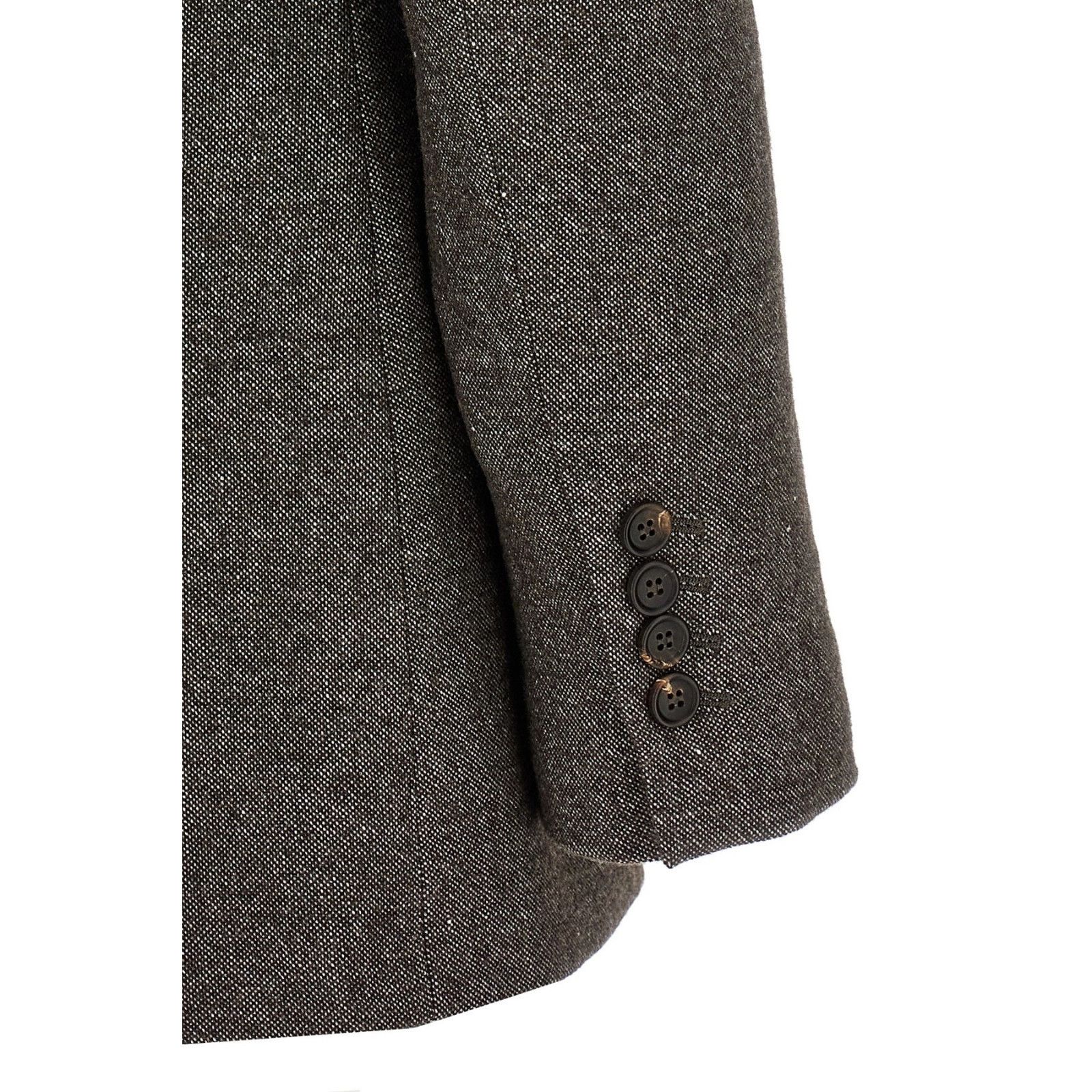 Brunello Cucinelli BRUNELLO CUCINELLI Brown/Gray Tweed Blazer Jacket New & Auth Size M / US 6-8 / IT 42-44 - 4 Thumbnail