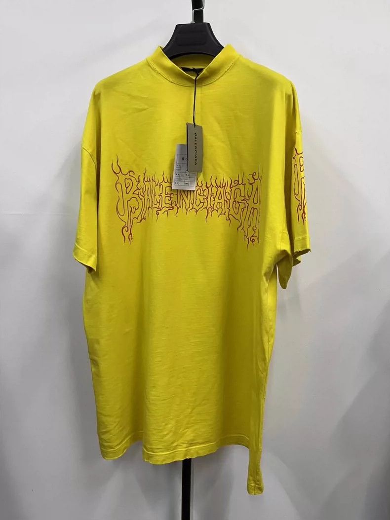 Balenciaga Monogrammed crewneck short sleeves