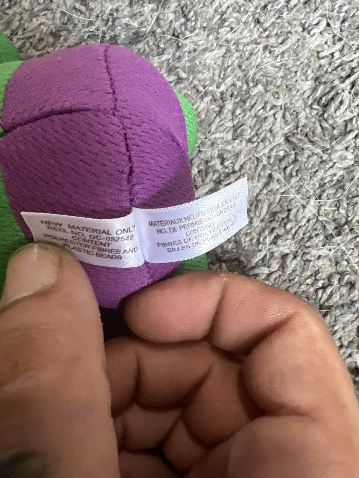 Marvel Comics 2020 Marvel Ty Hulk Beanie Baby Size ONE SIZE - 7 Thumbnail