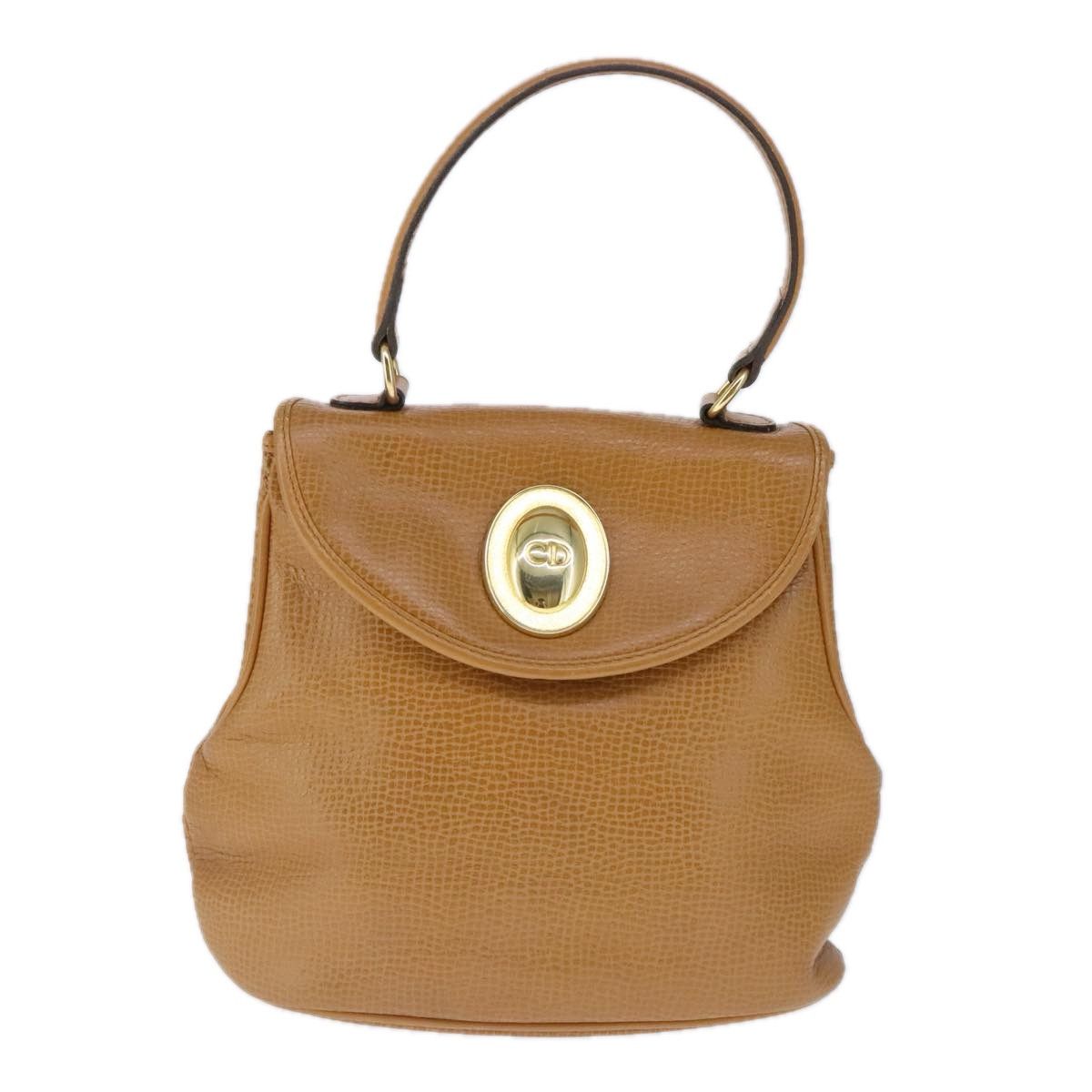 Dior Brown Leather Handbag (Pre-Owned) Size ONE SIZE - 1 Thumbnail