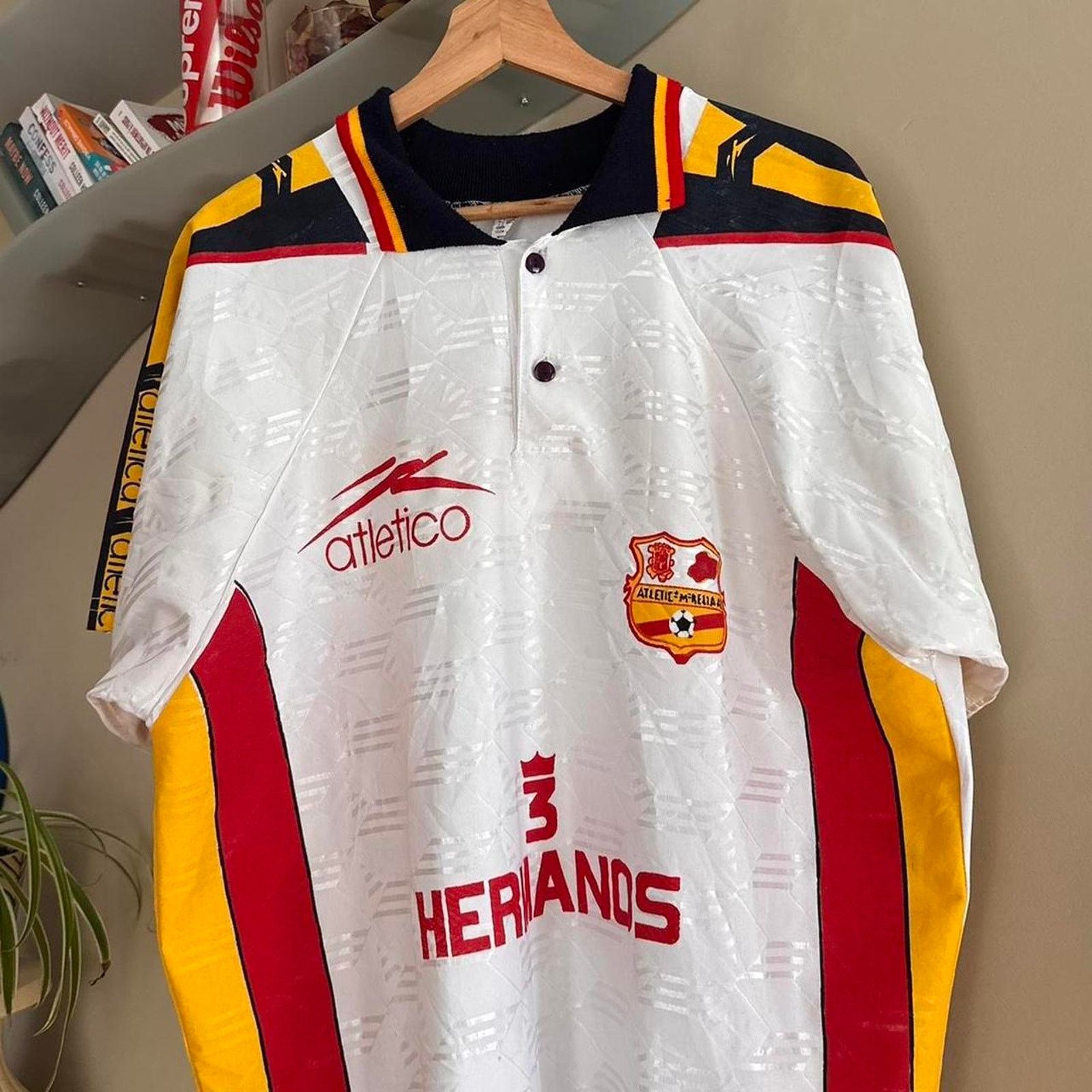 Mexicana × Vintage Vintage Atletico Morelia FC Jersey Size US XL / EU 56 / 4 - 2 Thumbnail