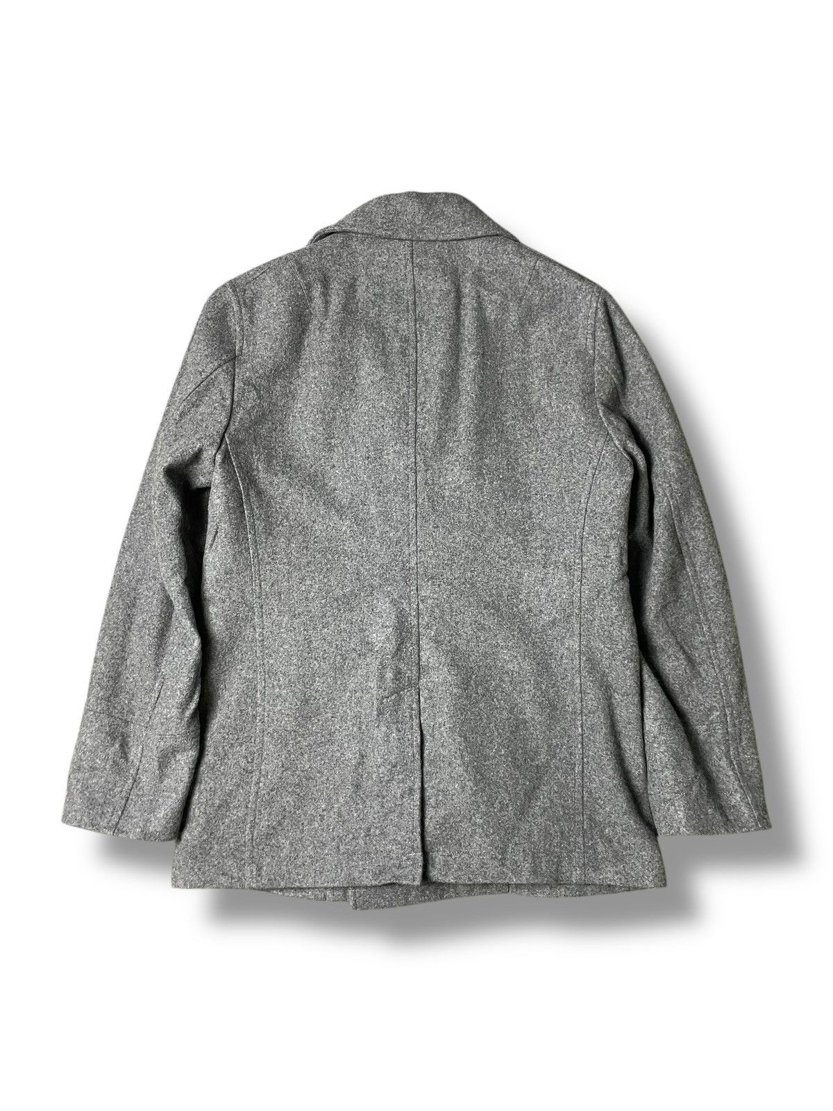 Japanese Brand × Lanvin × Vintage Lanvin en Bleu Double Breasted Wool Coat (68) Size US XS / EU 42 / 0 - 8 Thumbnail