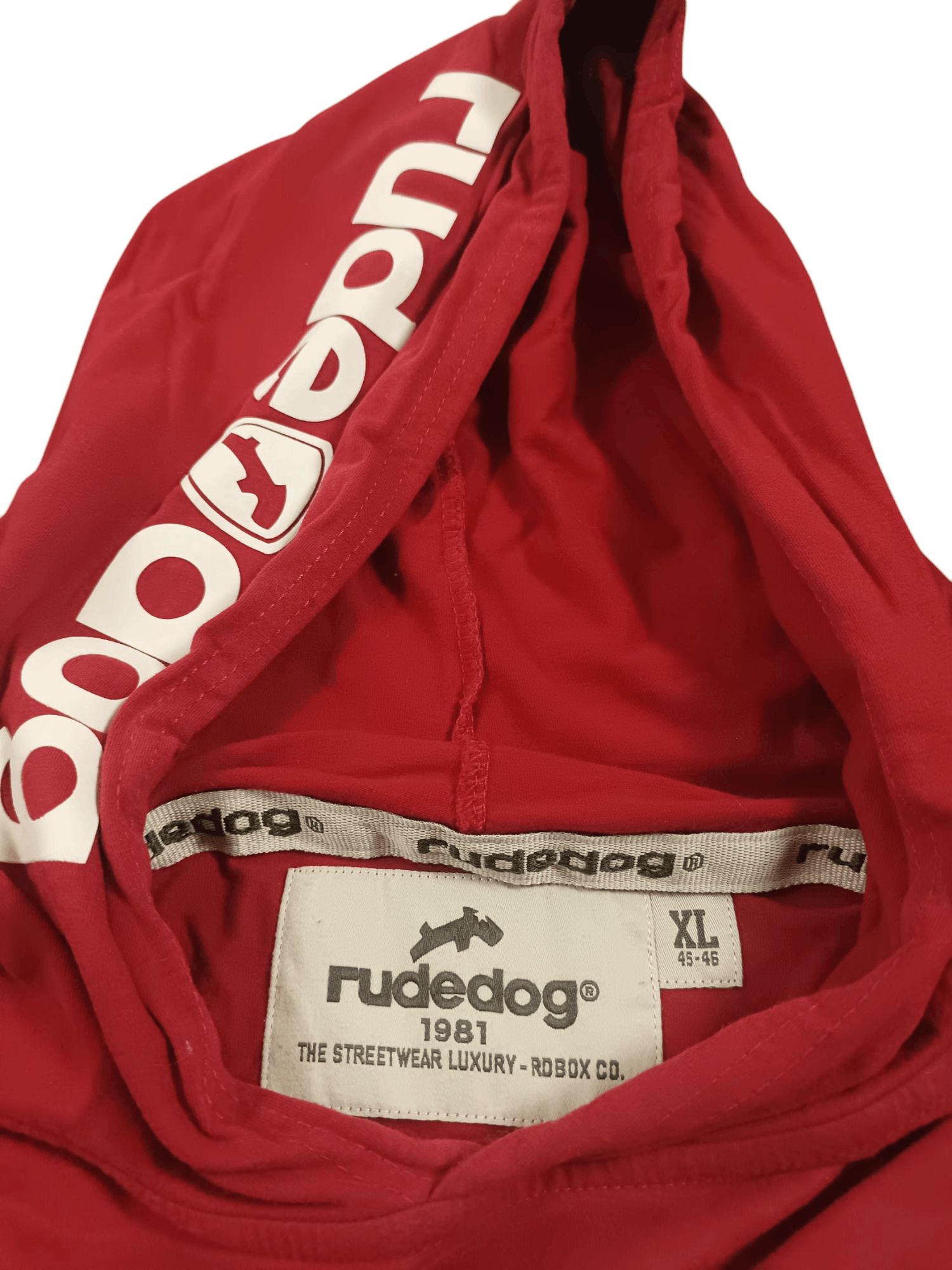 Hot Topic × Rude RUDEDOGS Hoodie TShirt Long Sleeve Size US XL / EU 56 / 4 - 19 Thumbnail