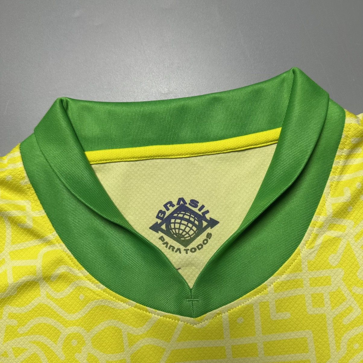 Nike BRAZIL NIKE 2022 WORLD CUP FOOTBALL HOME JERSEY #22 ESTEVAO Size US XXL / EU 58 / 5 - 6 Thumbnail