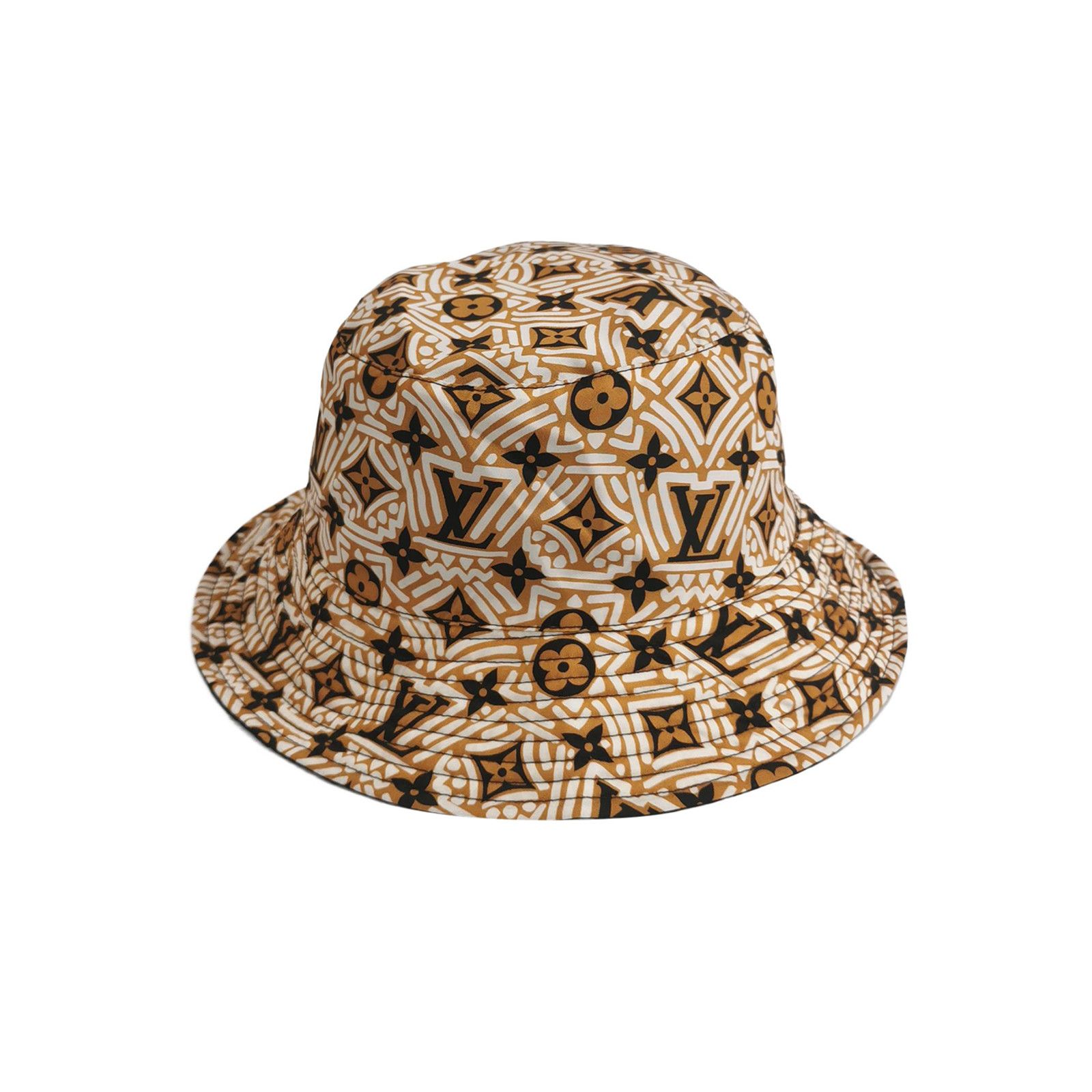 Louis Vuitton Louis Vuitton Monogram Reversible Bucket Hat One Size Size ONE SIZE - 1 Thumbnail
