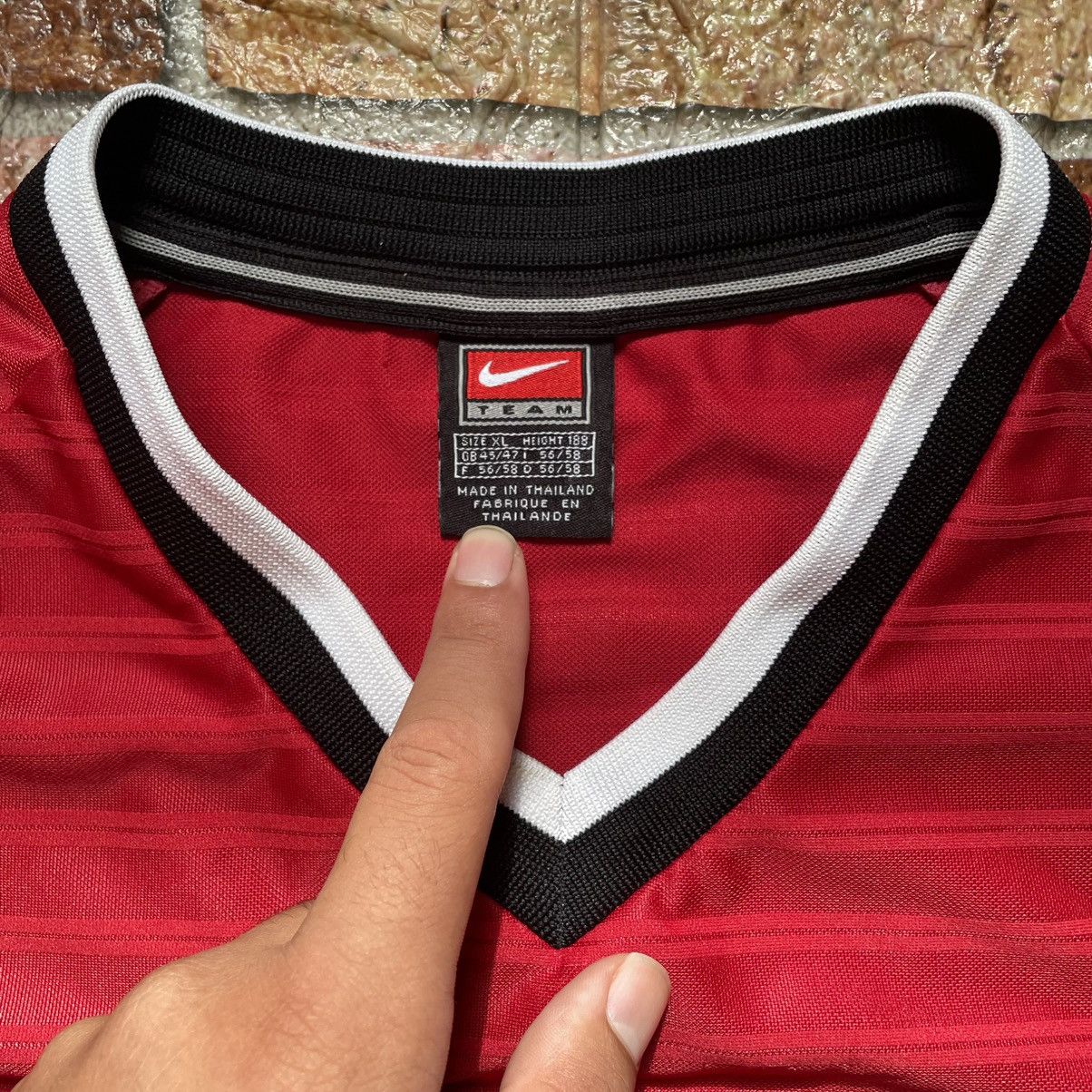 Nike Montpellier HSC 2000/2001 Nike Away Shirt Size US XL / EU 56 / 4 - 5 Thumbnail