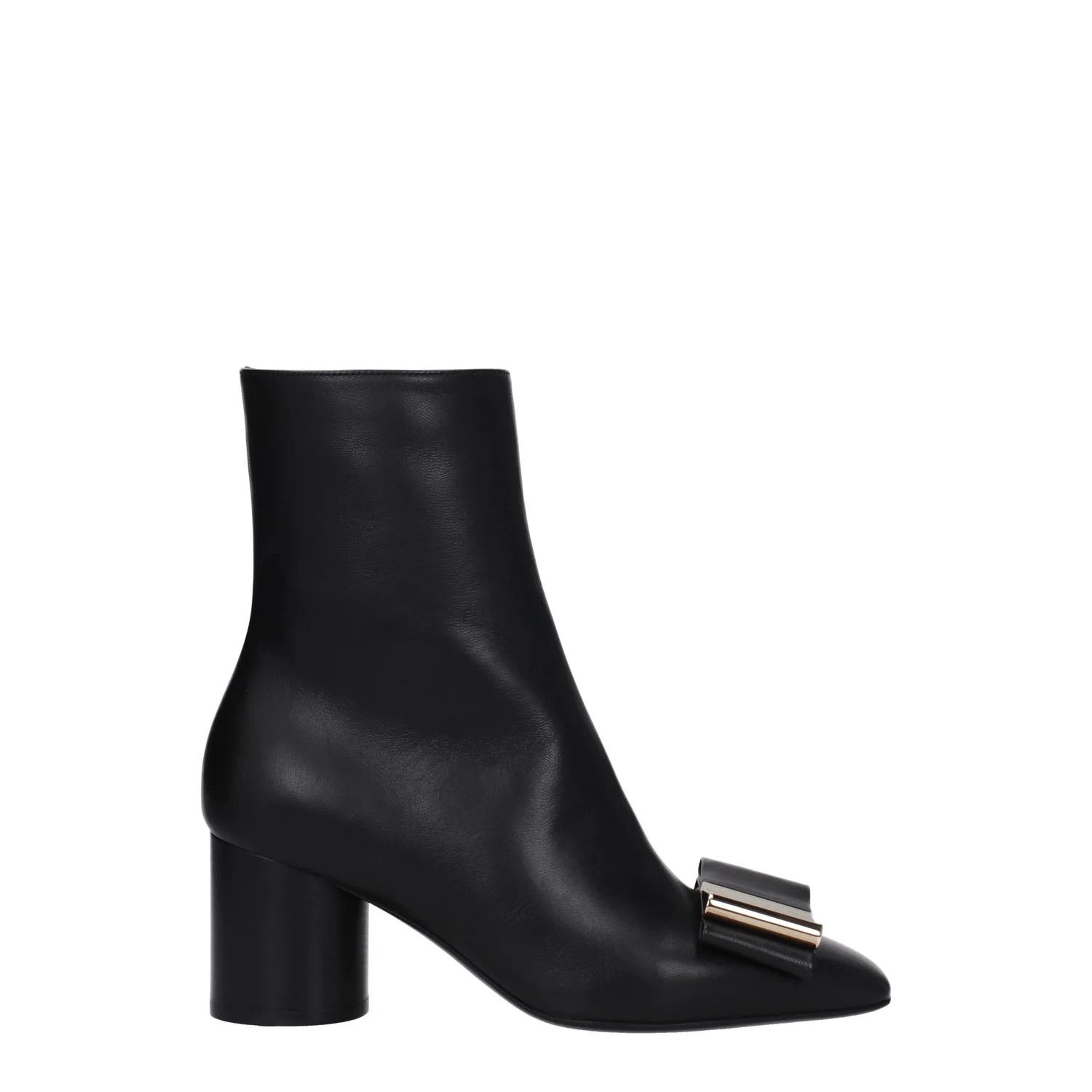【FERRAGAMO】\"Montse Fur\" ankle boots Ferragamo Montse Fur Ankle Boots | Black | FARFETCH