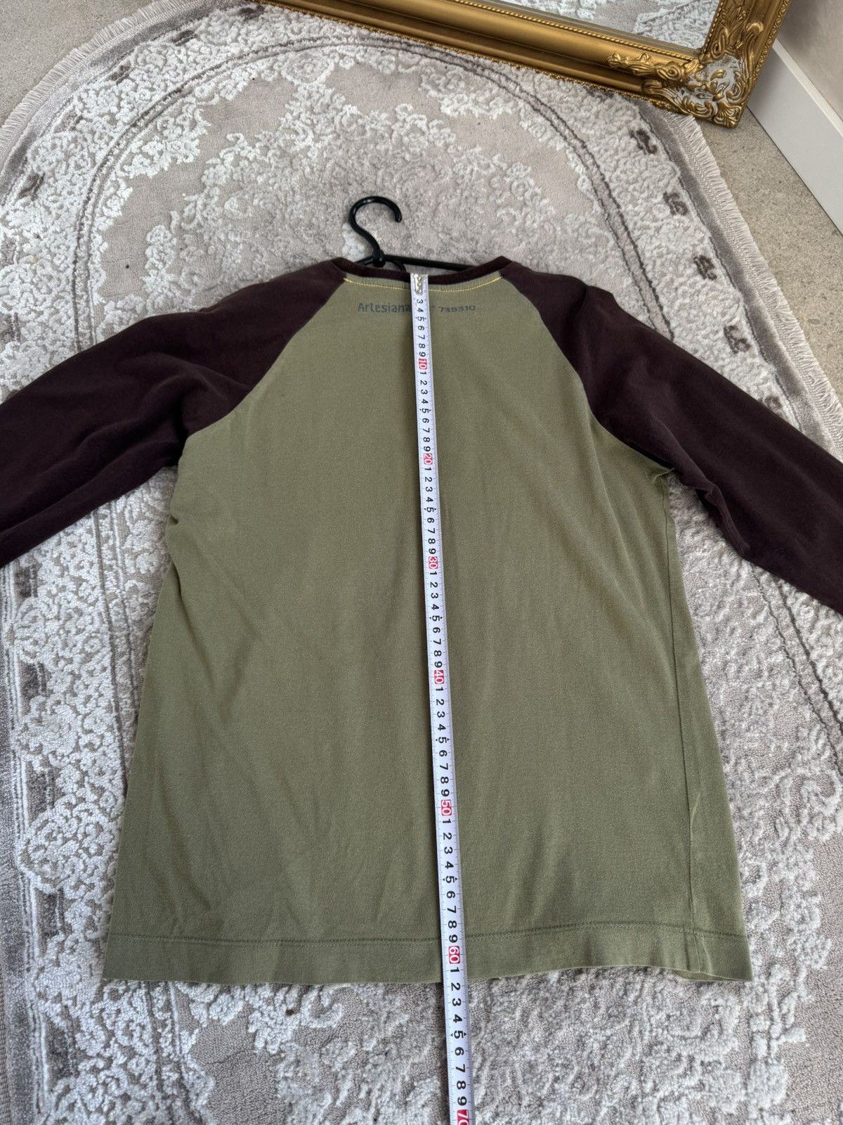 Diesel 90s Vintage Diesel Indigo Japanese Inscription Logo longslev Size US S / EU 44-46 / 1 - 9 Thumbnail