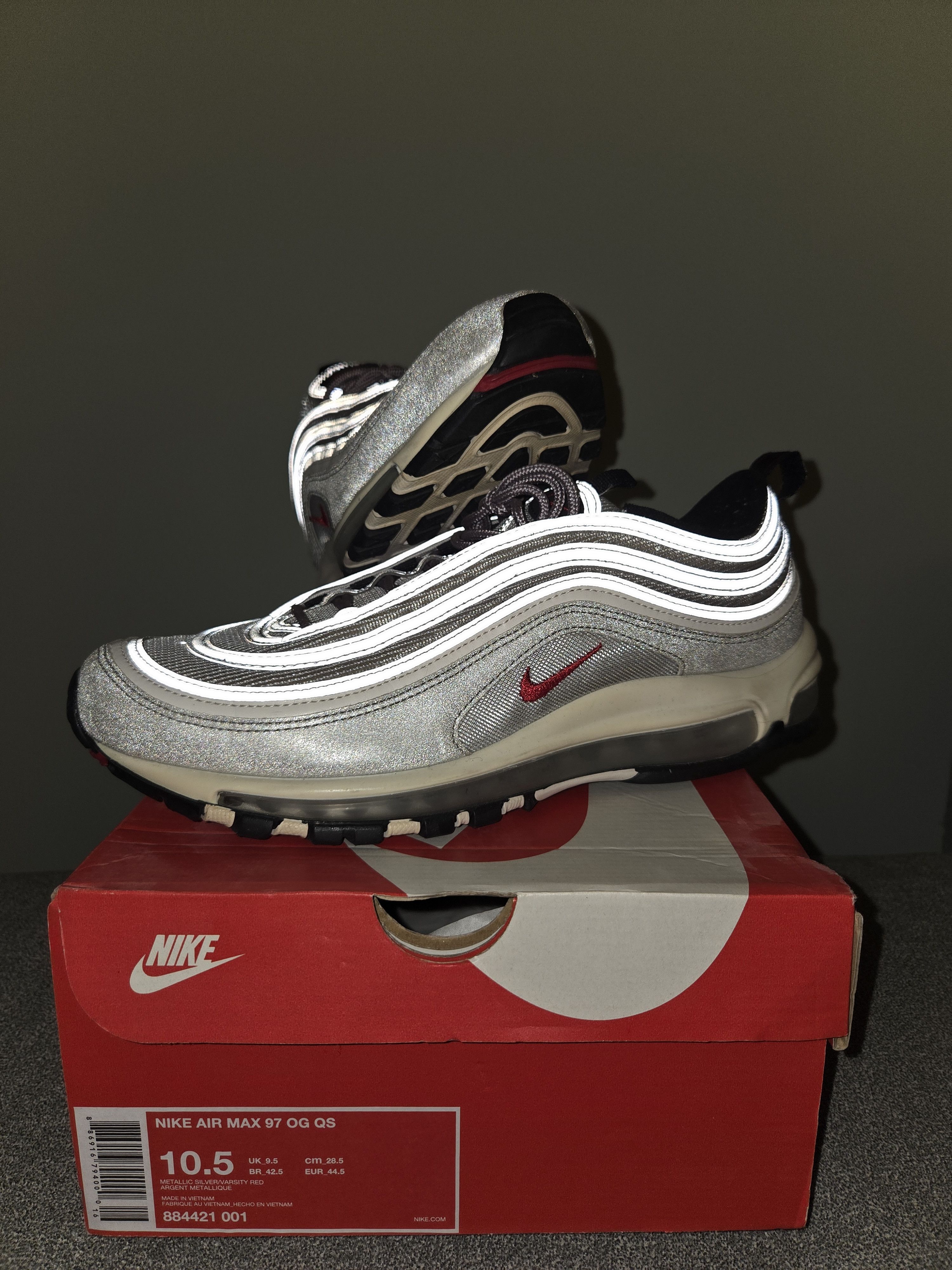 Nike Nike Air Max 97 OG QS Size US 10.5 / EU 43-44 - 1 Thumbnail