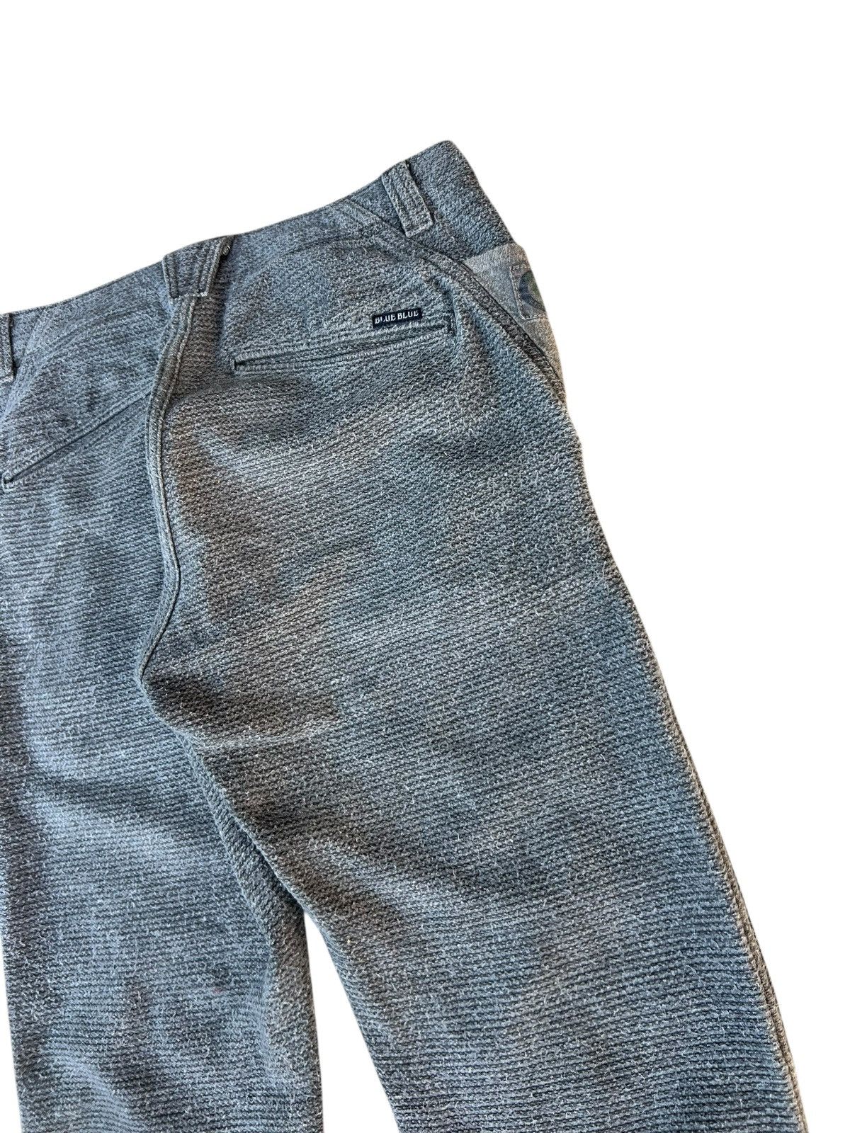 Blue Blue Japan Blue Blue Japan Mother Nature Recycle Fiber Stripes Pant Size US 31 - 17 Thumbnail