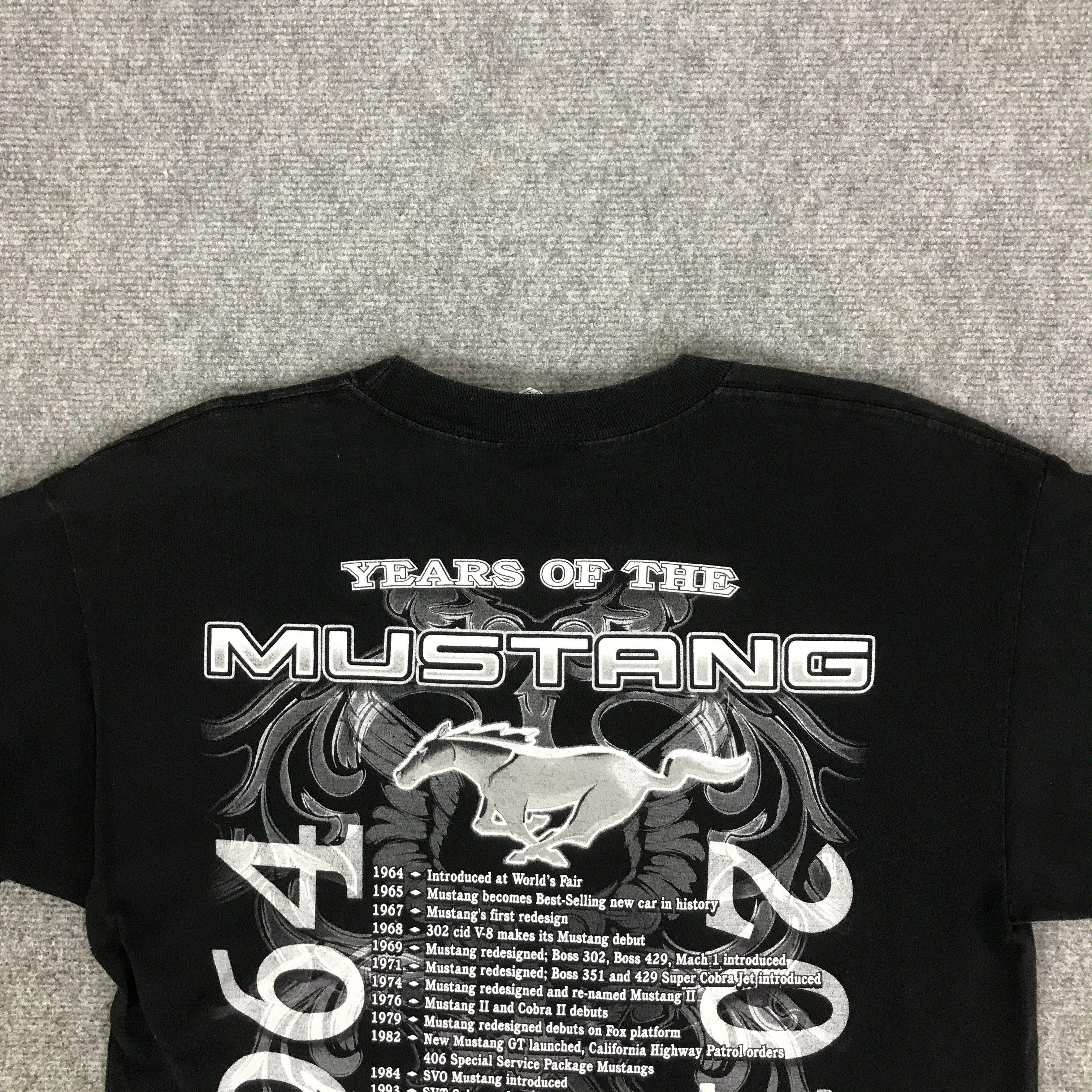 Ford FORD MUSTANG BLACK T-SHIRT K93B52 Size US L / EU 52-54 / 3 - 4 Thumbnail