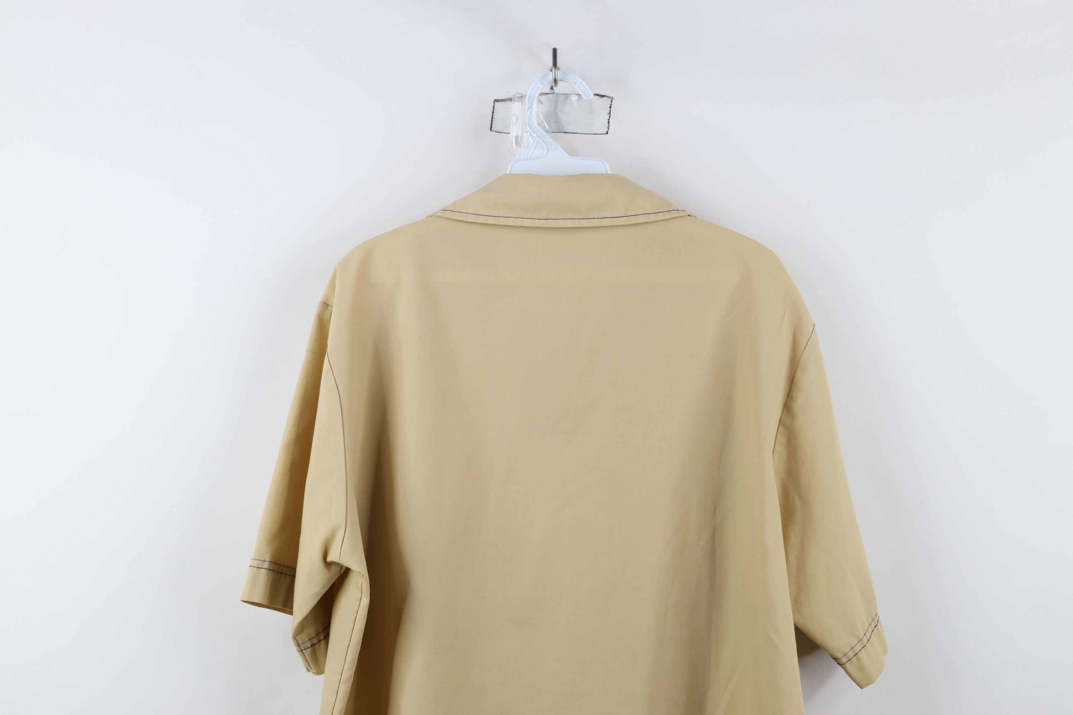 Vintage Vintage 60s 70s Streetwear Short Sleeve Collared Shirt Size US L / EU 52-54 / 3 - 14 Thumbnail