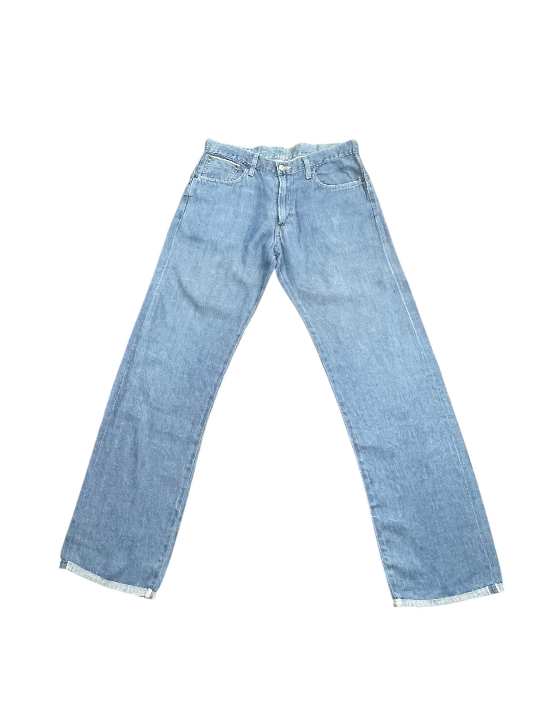 Edwin Vintage Edwin 505SS9 Grand Blue Selvedge Jeans Size US 33 - 1 Thumbnail