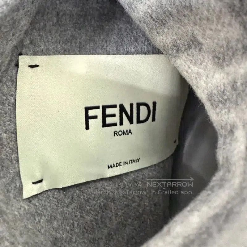 Fendi Fendi Grey Wool Women's Jacket . Size M / US 6-8 / IT 42-44 - 3 Thumbnail