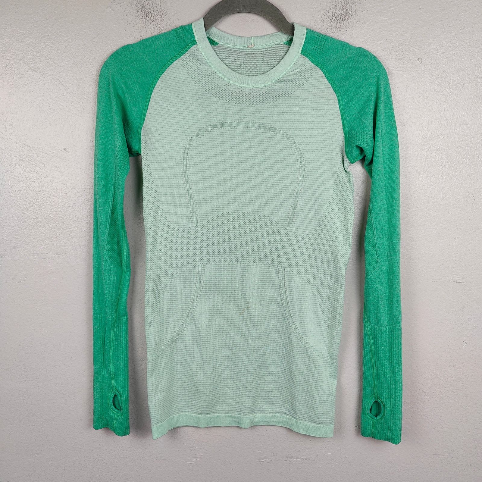 Lululemon Lululemon Swiftly Tech Long Sleeve Top Womens 4 Fresh Teal Size S / US 4 / IT 40 - 1 Thumbnail