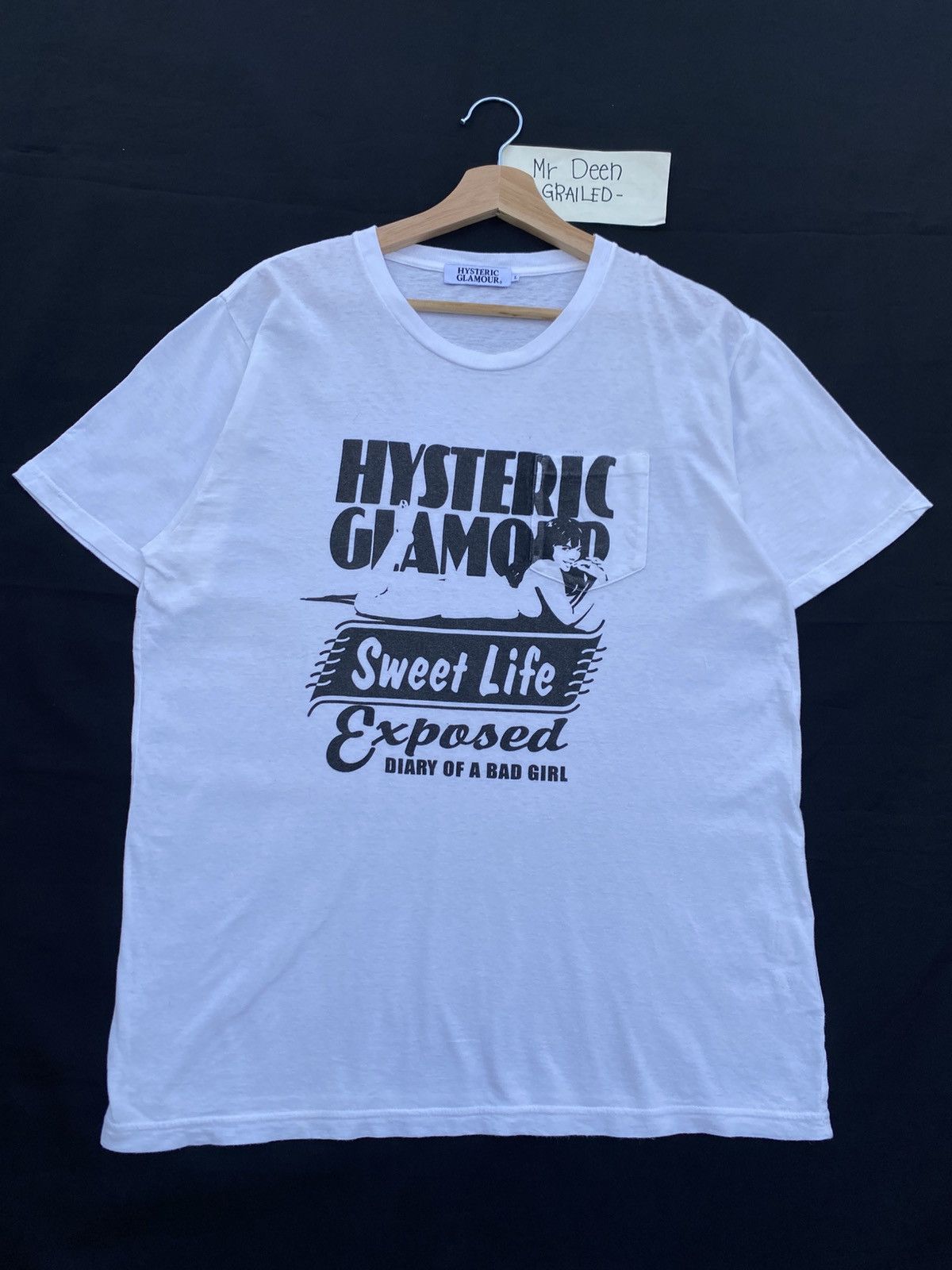 Hysteric Glamour Hysteric Glamour "Sweet Life Exposed Diary of a Bad Girl"Tee Size US L / EU 52-54 / 3 - 1 Thumbnail