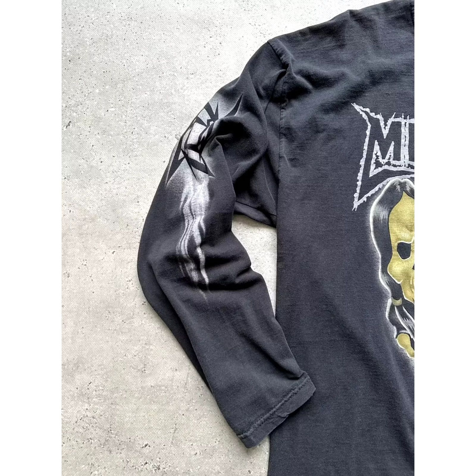 Fruit Of The Loom METALLICA 2003 Caricature Long Sleeve Rock Band Black Tee T Shirt Men XL Shirt Mens XL Black Caricature Rock Band 2000s Size US XL / EU 56 / 4 - 4 Thumbnail