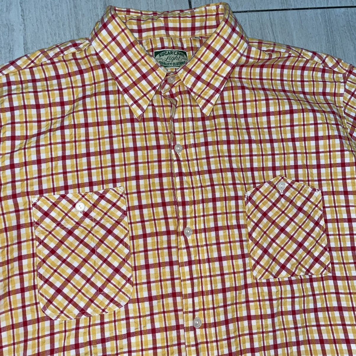 Sugar Cane Sugar Cane Plaid Button Up Size US XL / EU 56 / 4 - 2 Thumbnail