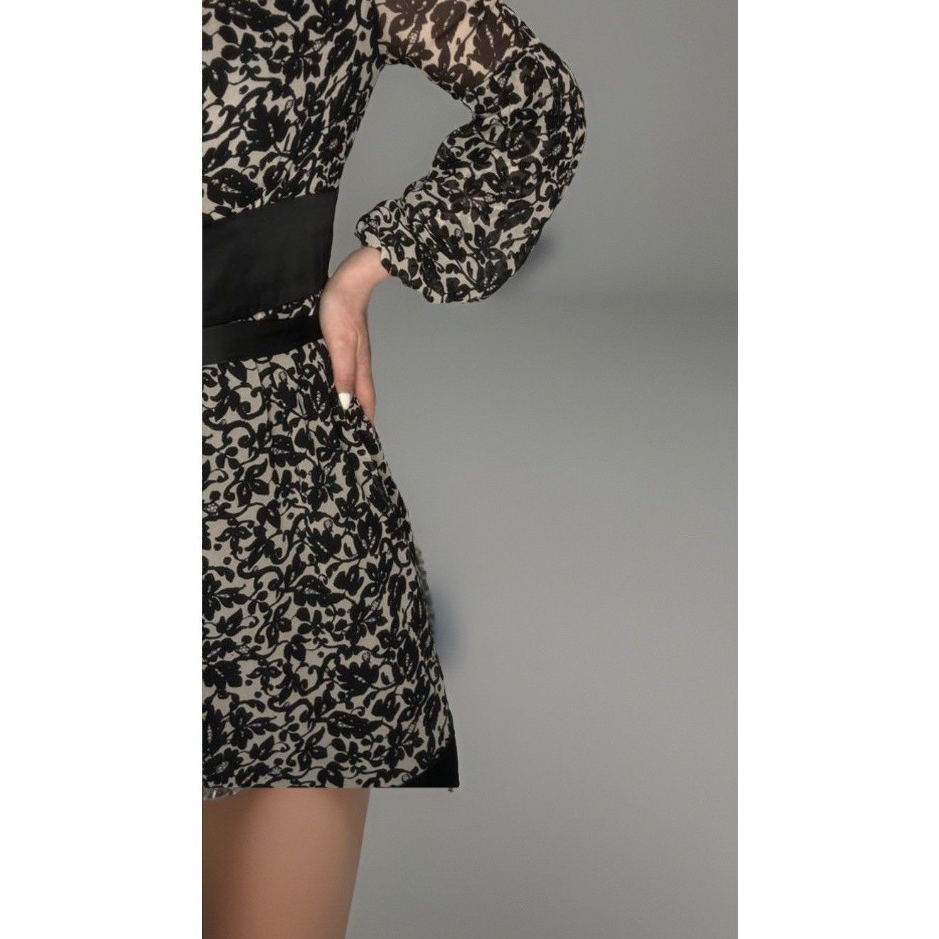 Diane von Furstenberg DIANE VON FURSTENBERG Kleid Dress 100% Silk Multicolour Size Size M / US 6-8 / IT 42-44 - 4 Thumbnail