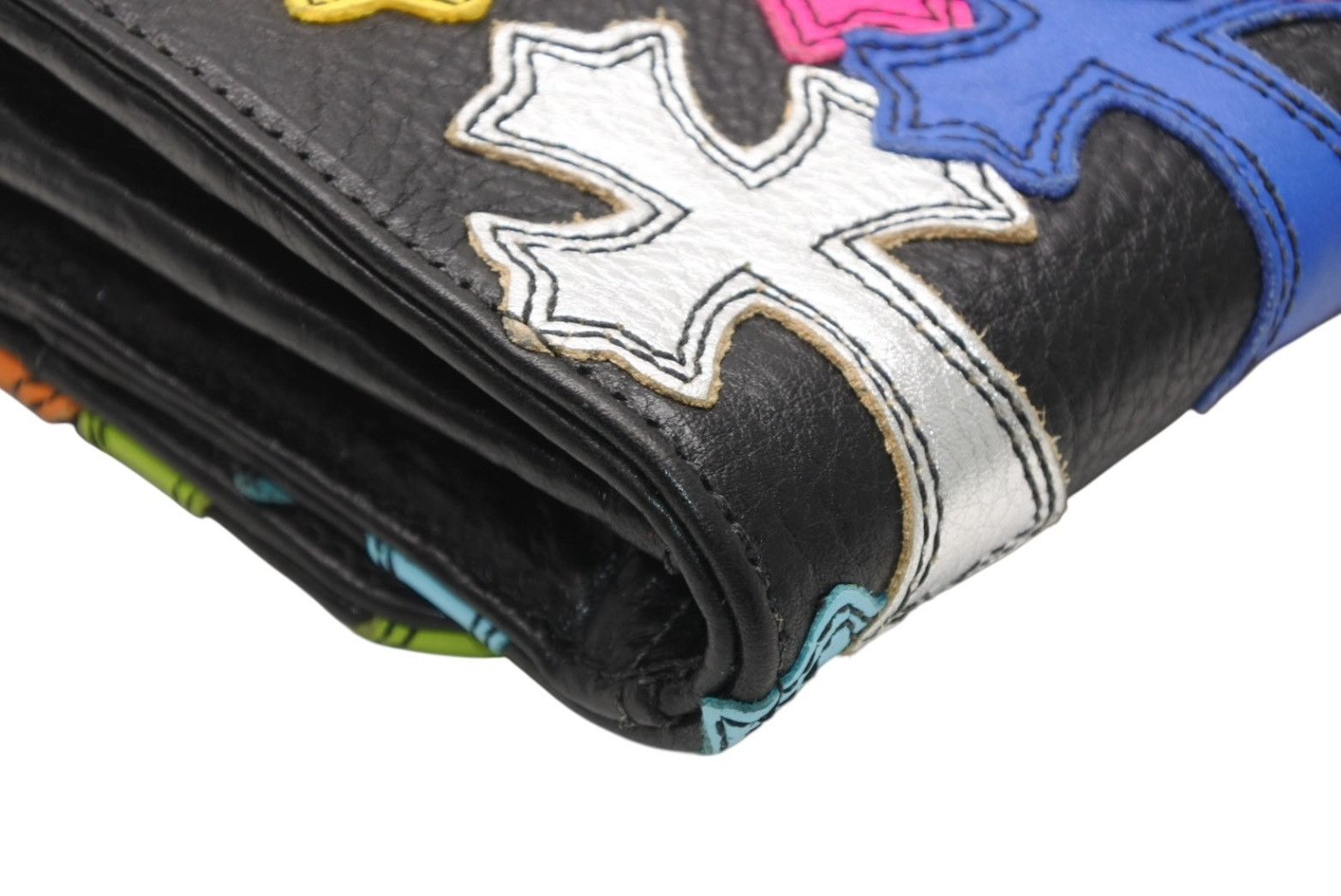 Chrome Hearts Chrome Hearts Cemetery Cross Patch Judy Wallet Size ONE SIZE - 9 Thumbnail