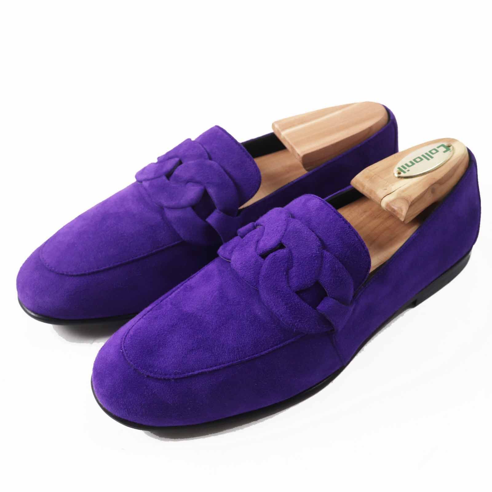 Hermes Hermes Hermes Moccasin loafers Loafers Leather Shoes DUTY FREE for USA Size ONE SIZE - 1 Thumbnail