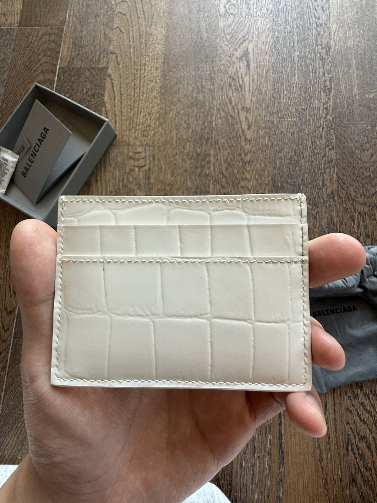 Balenciaga croc cardholder Size ONE SIZE - 2 Thumbnail