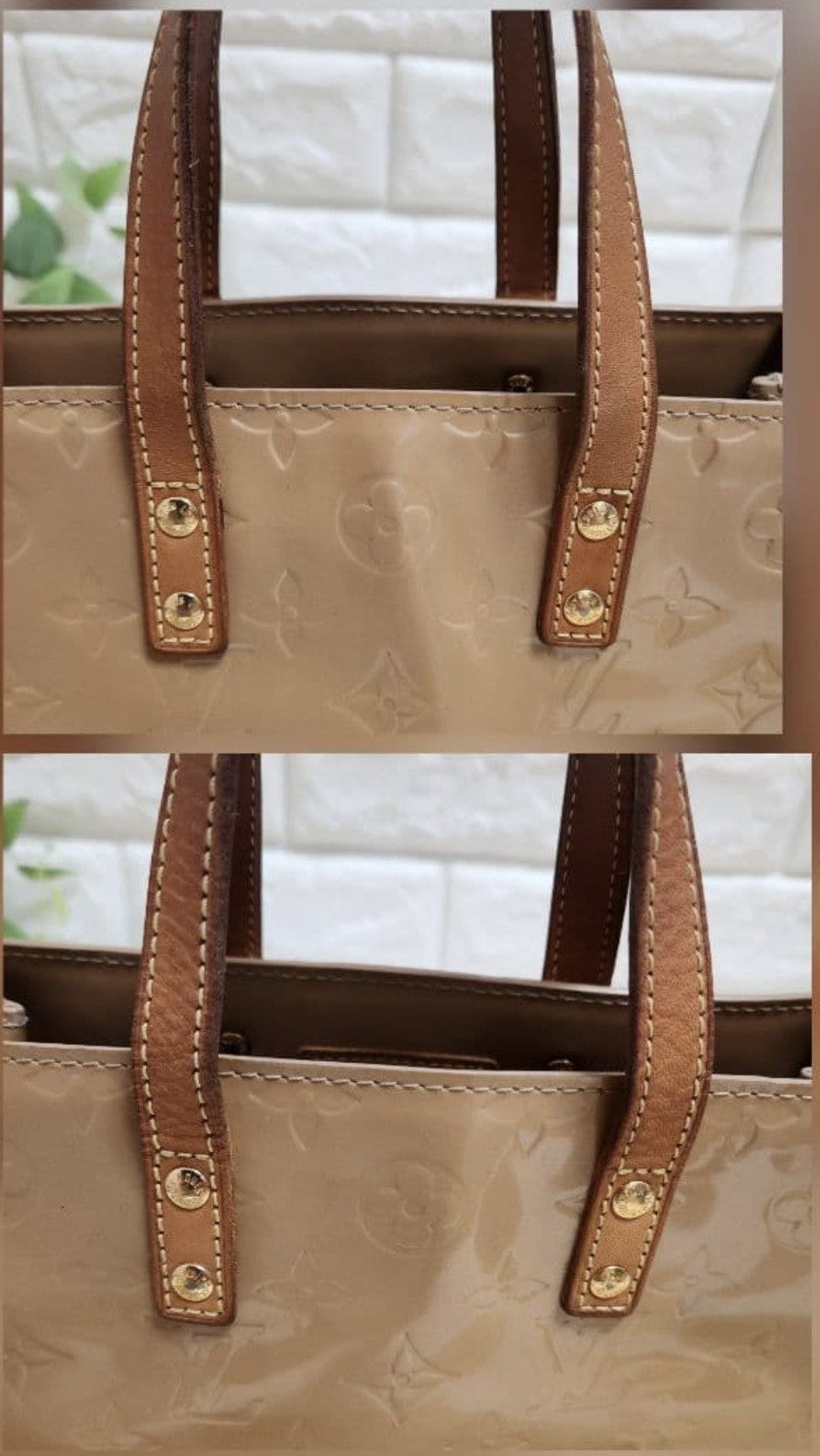 Louis Vuitton Louis Vuitton Vernis Reade PM Tote Bag – Beige / Noisette Size ONE SIZE - 10 Thumbnail