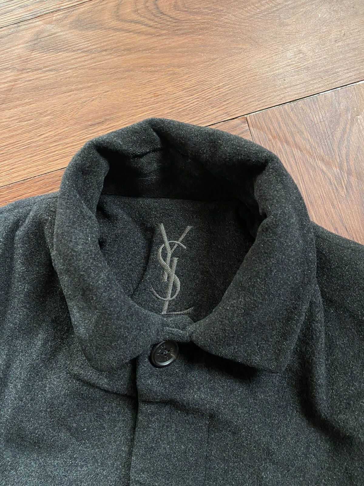Yves Saint Laurent Ysl Trench Coat Size 38L - 3 Thumbnail