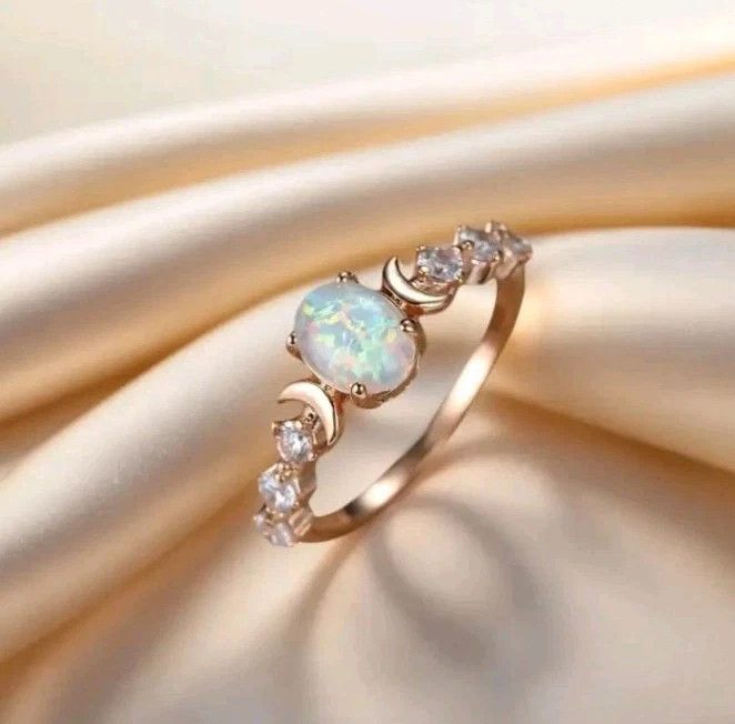 Other Oval Cut Gemstone Hand Jewelry Engagement Size 8 Size ONE SIZE - 5 Thumbnail