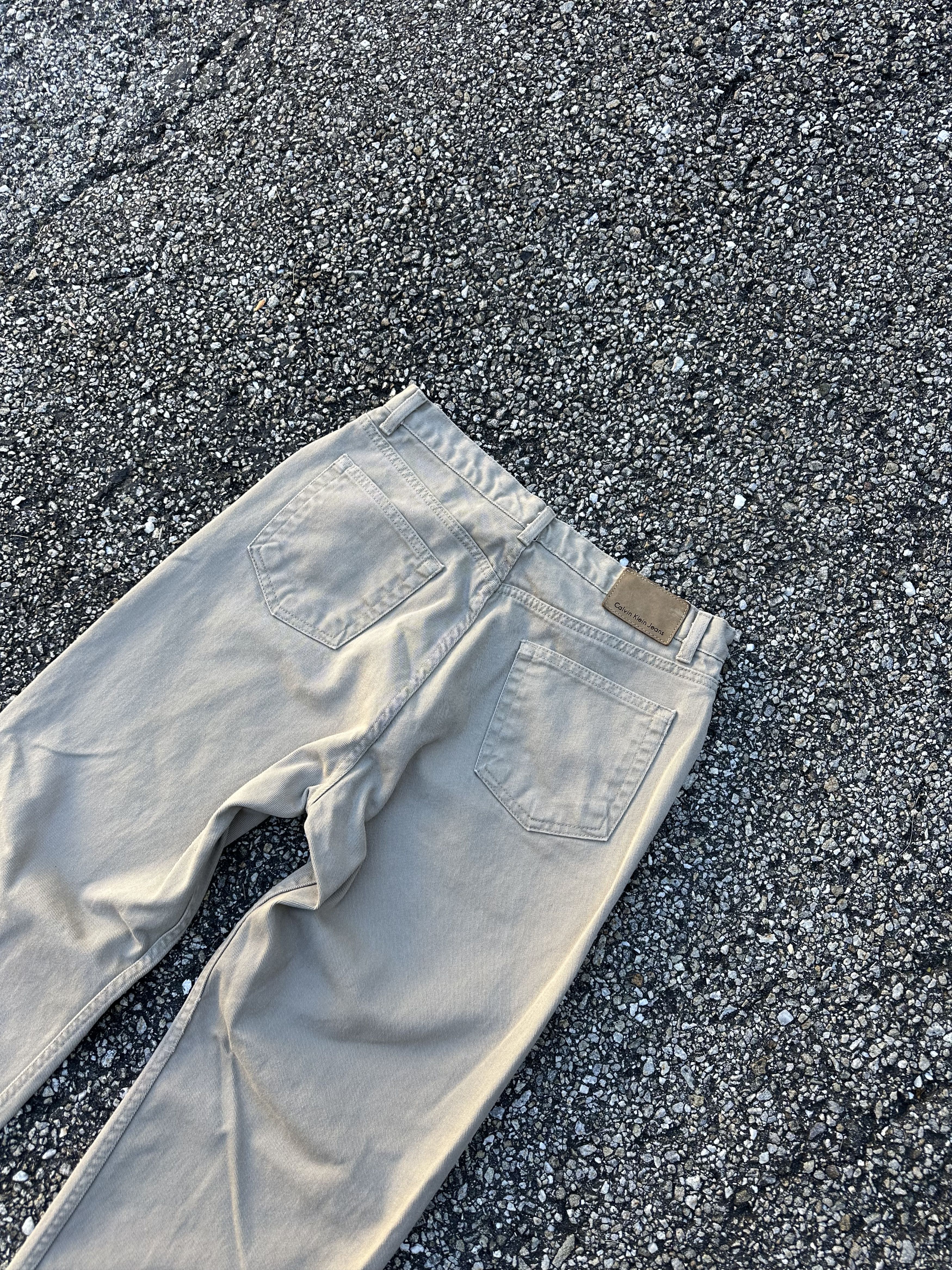 Calvin Klein × Vintage MENS CALVIN CLEIN JEANS Y2K Size US 34 / EU 50 - 1 Thumbnail