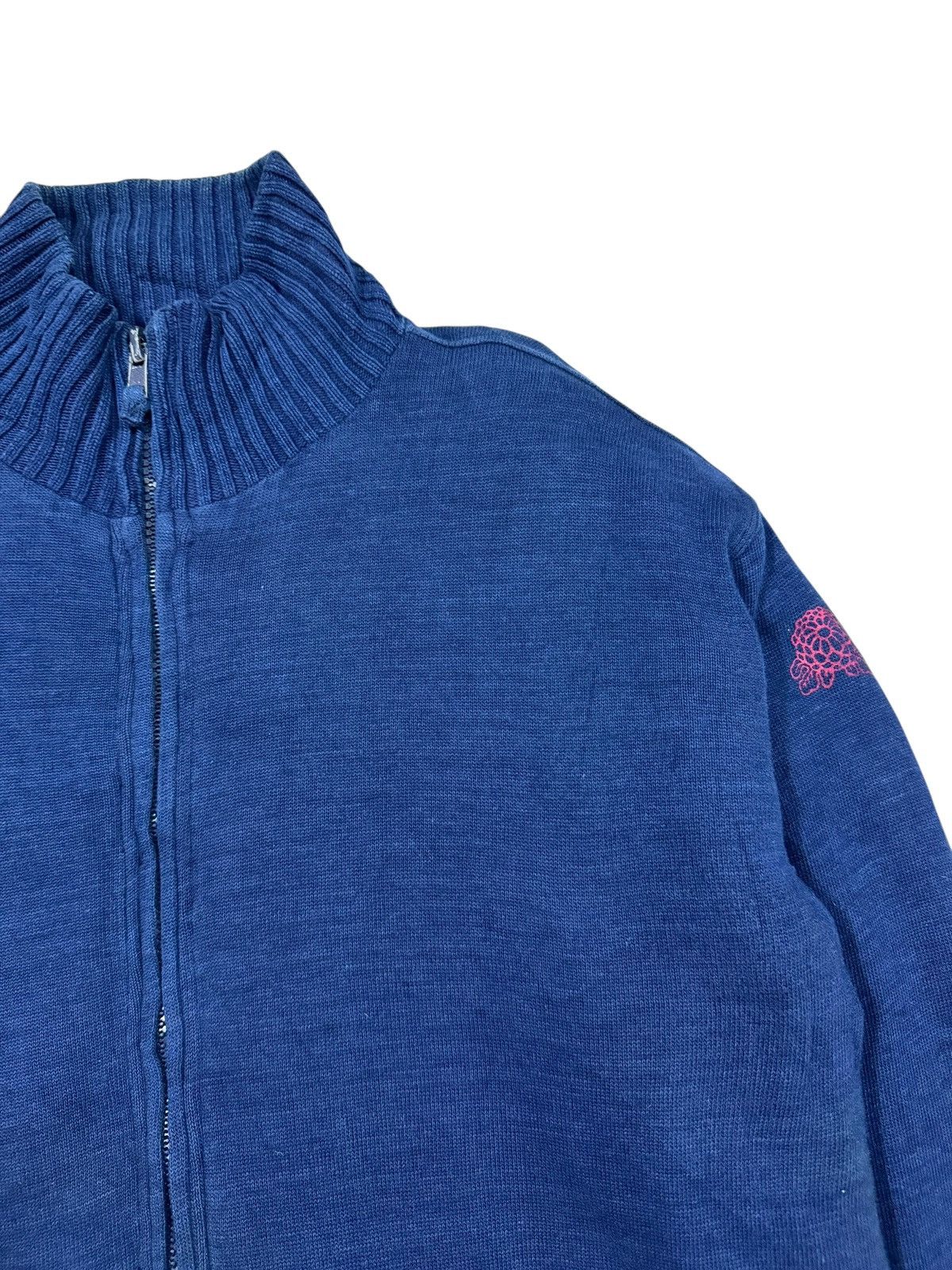 45rpm × Japanese Brand × Vintage Vtg🔥Chikiriya Artist Tatoo Design Artwork Indigo Sweater Size US M / EU 48-50 / 2 - 10 Thumbnail