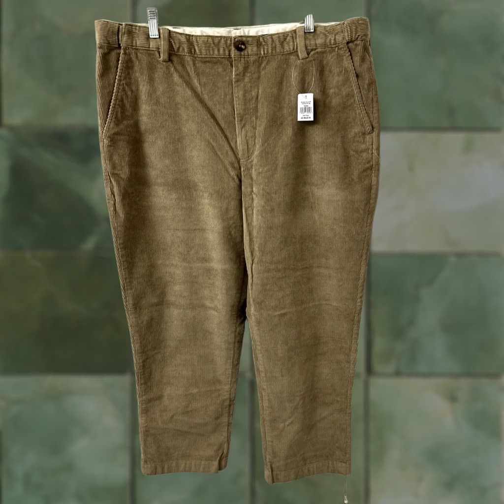 Vintage VINTAGE LL Bean Country Corduroy Pants Mens 40x30 Tan Comfort Waist Trousers NWT 502864 Size US 40 / EU 56 - 1 Thumbnail