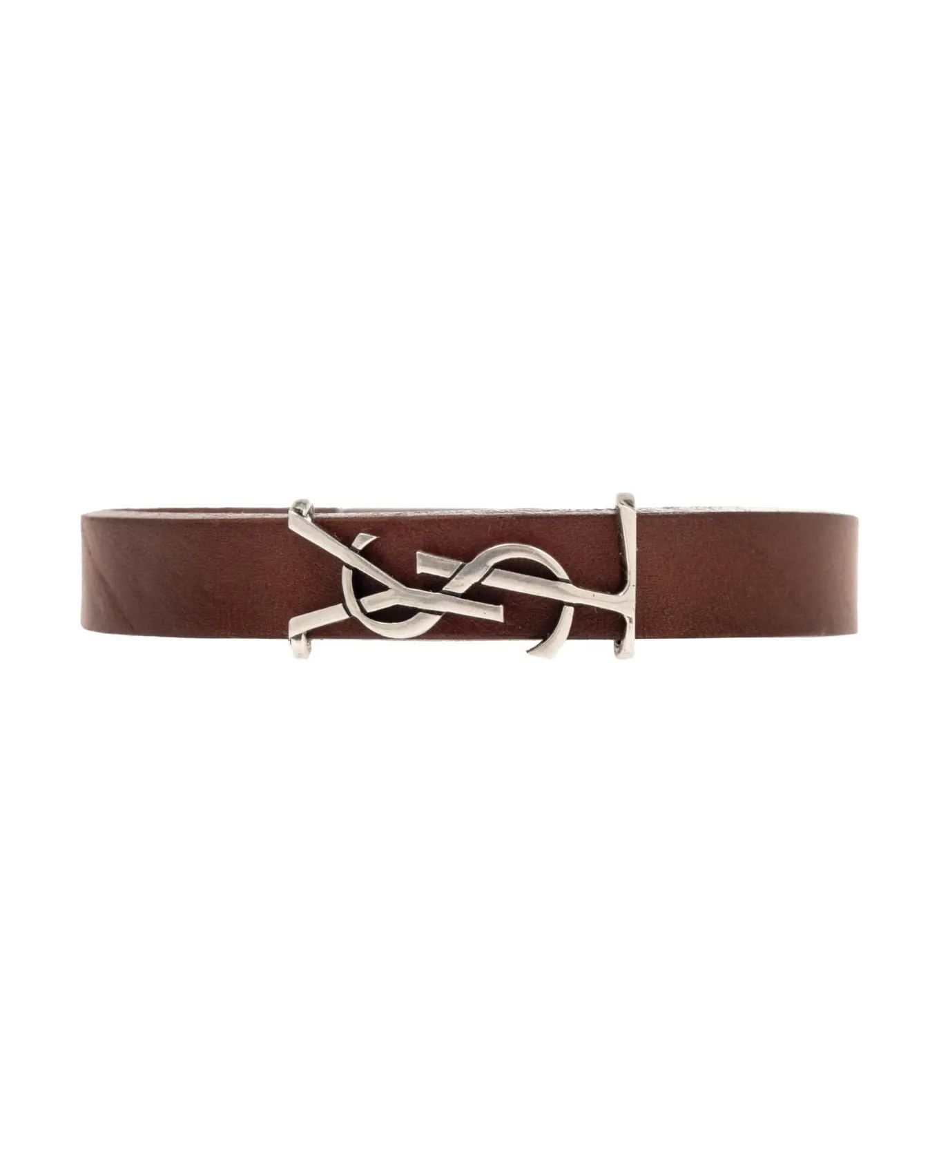 Saint Laurent Paris o1bcso1str0226 Size: M/Cassandre Bracelet in Brown Size ONE SIZE - 1 Thumbnail