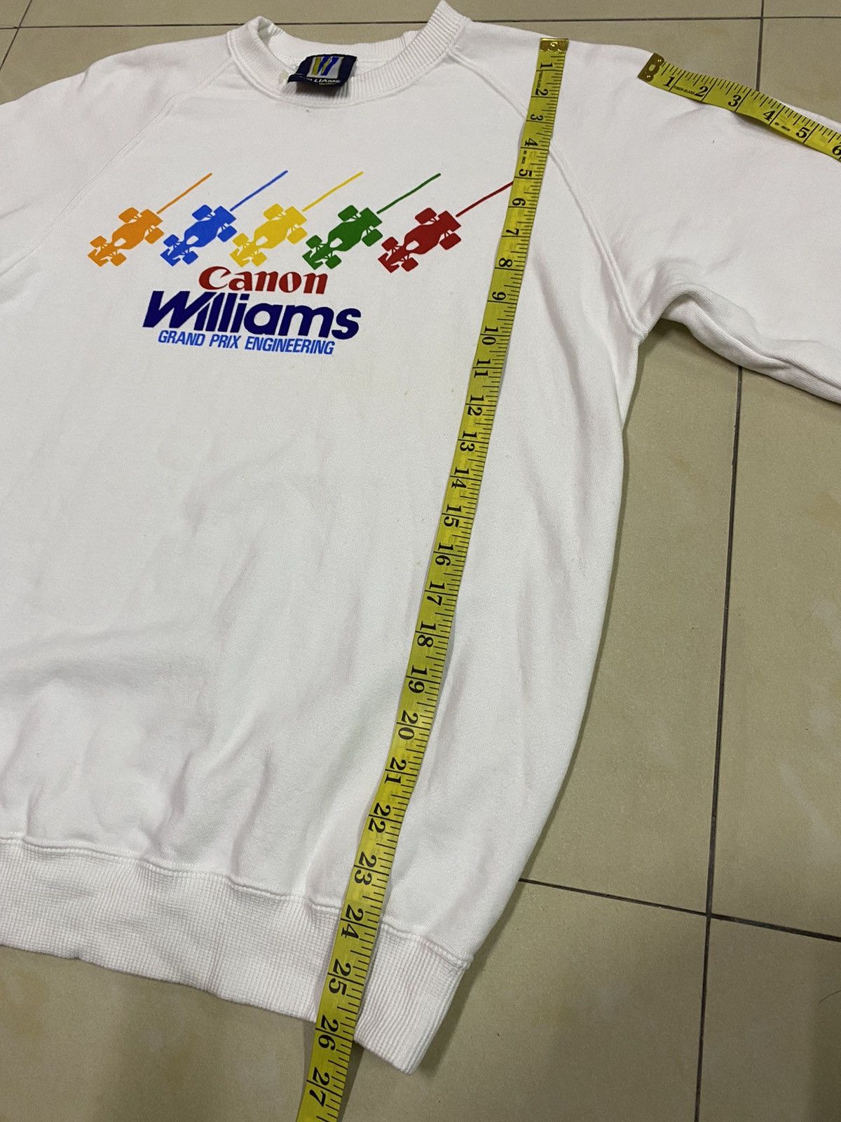 Canon Vintage F1 Canon Williams Grand Prix Sweatshirt Size US M / EU 48-50 / 2 - 7 Thumbnail