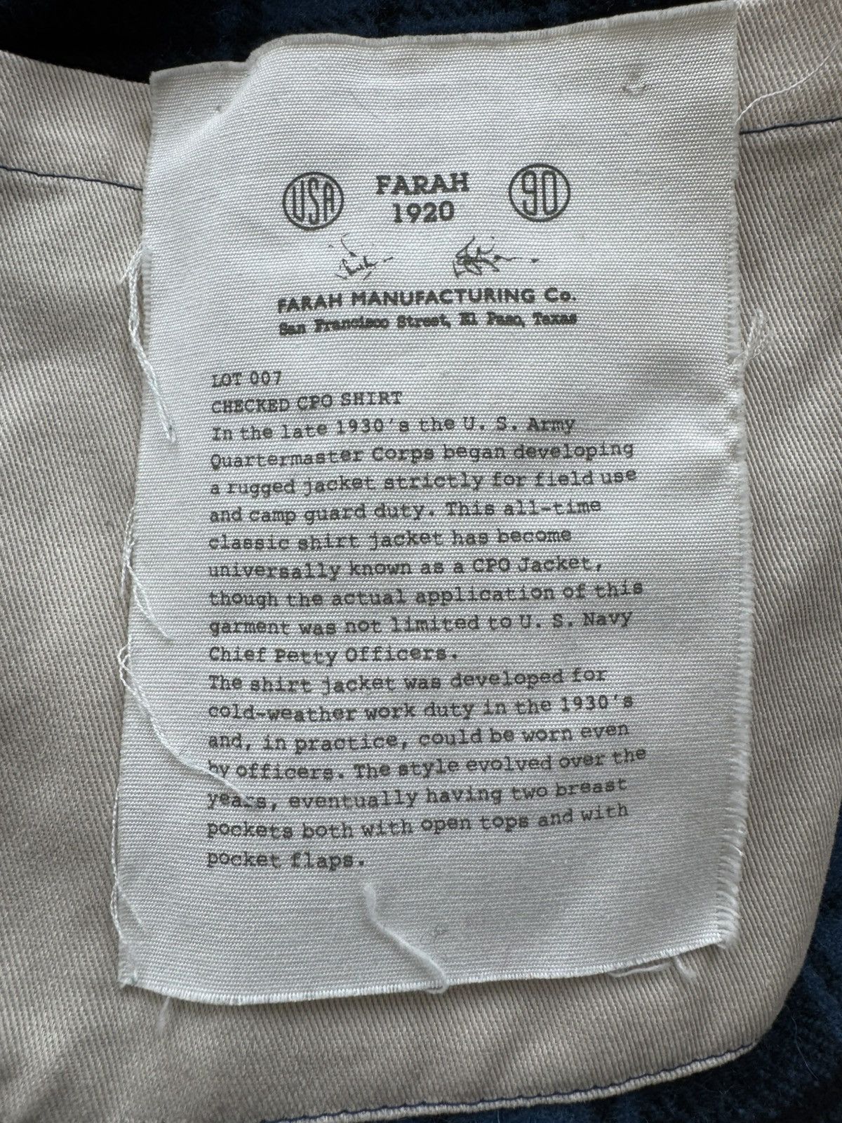 Farah Limited Edition Shirt Jacket Size US S / EU 44-46 / 1 - 13 Thumbnail