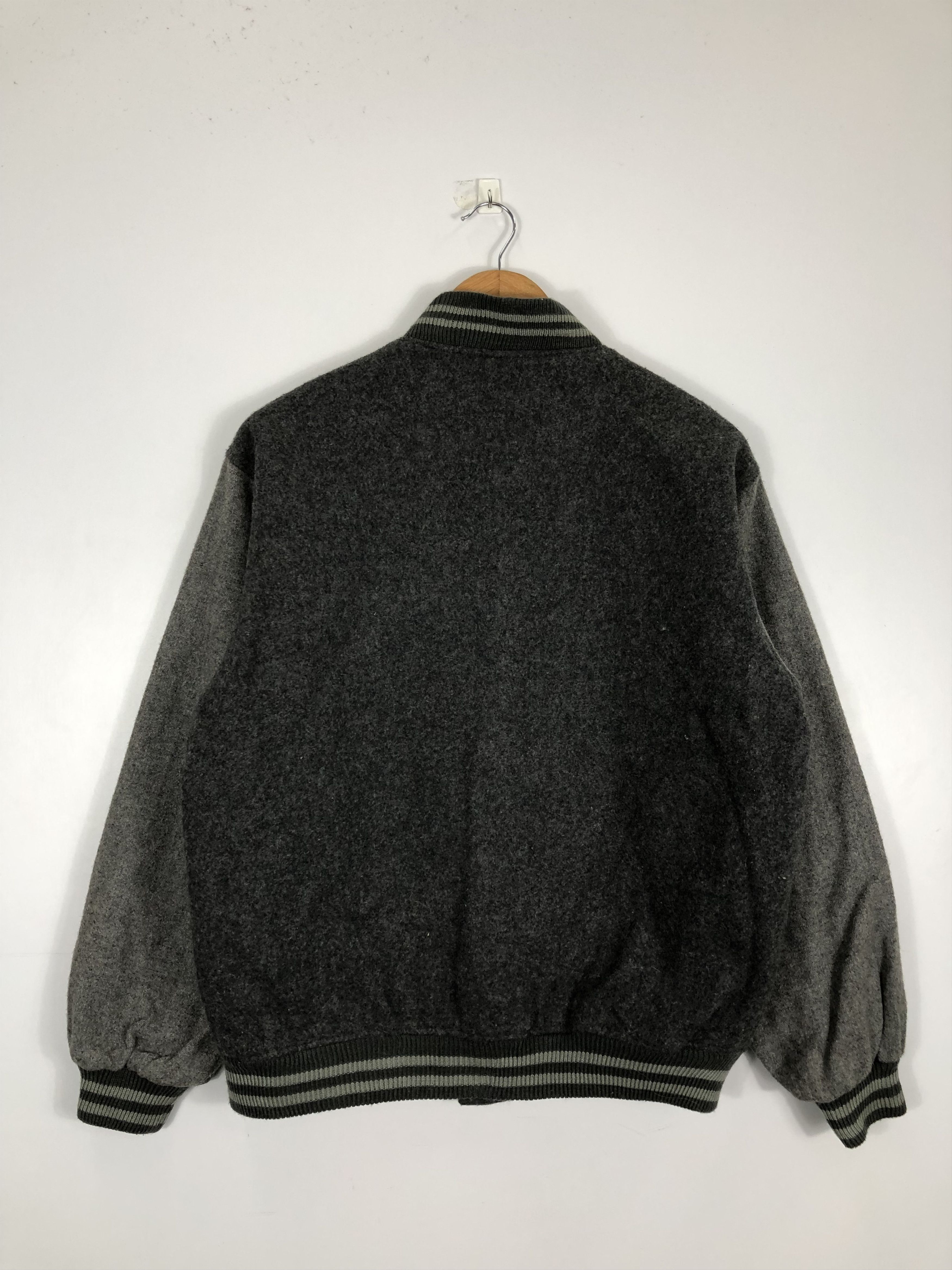 Japanese Brand Japanese Brand Varsity Jacket Wool V0210 Size US L / EU 52-54 / 3 - 3 Thumbnail