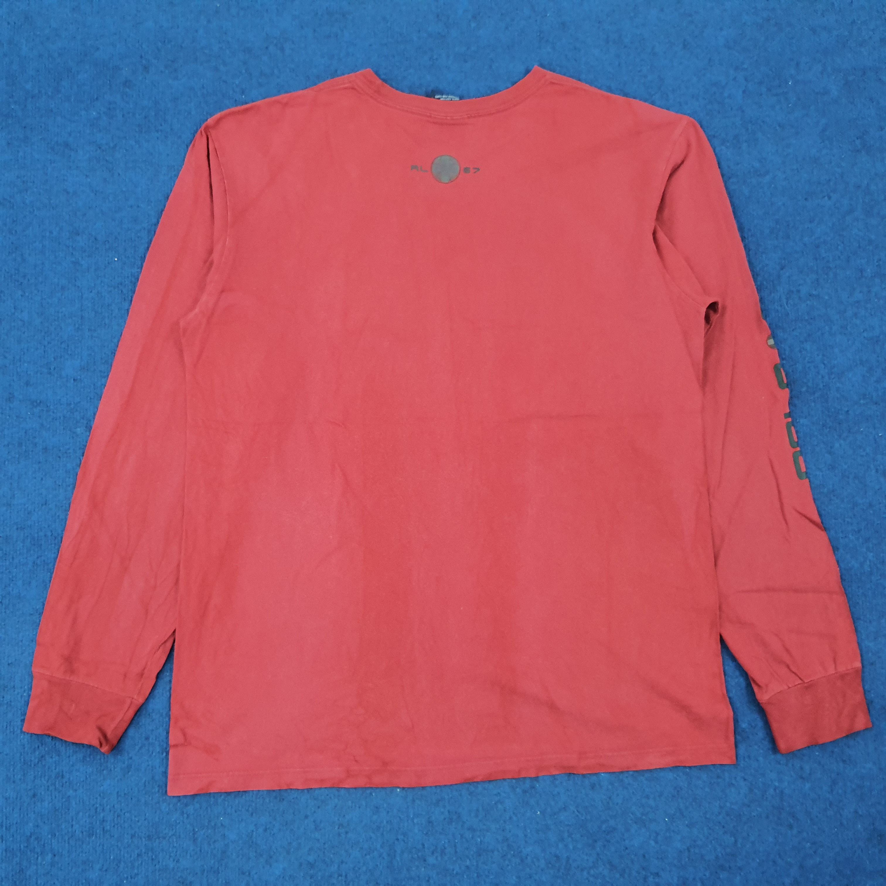 Polo Ralph Lauren × Vintage Vintage Polo Sport Ralph Lauren Long Sleeve Tshirt Size US L / EU 52-54 / 3 - 3 Thumbnail