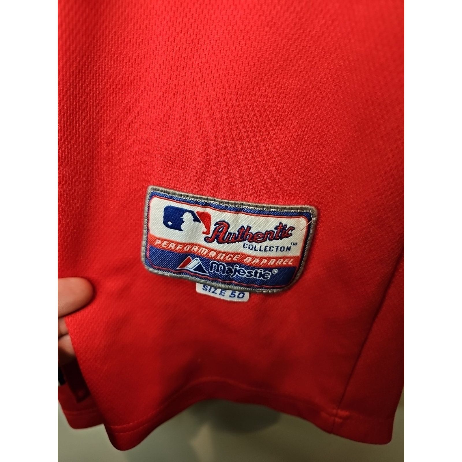 Majestic Majestic Bryce Harper Washington Nationals Jersey Sz 50 MLB Size US XXL / EU 58 / 5 - 4 Thumbnail