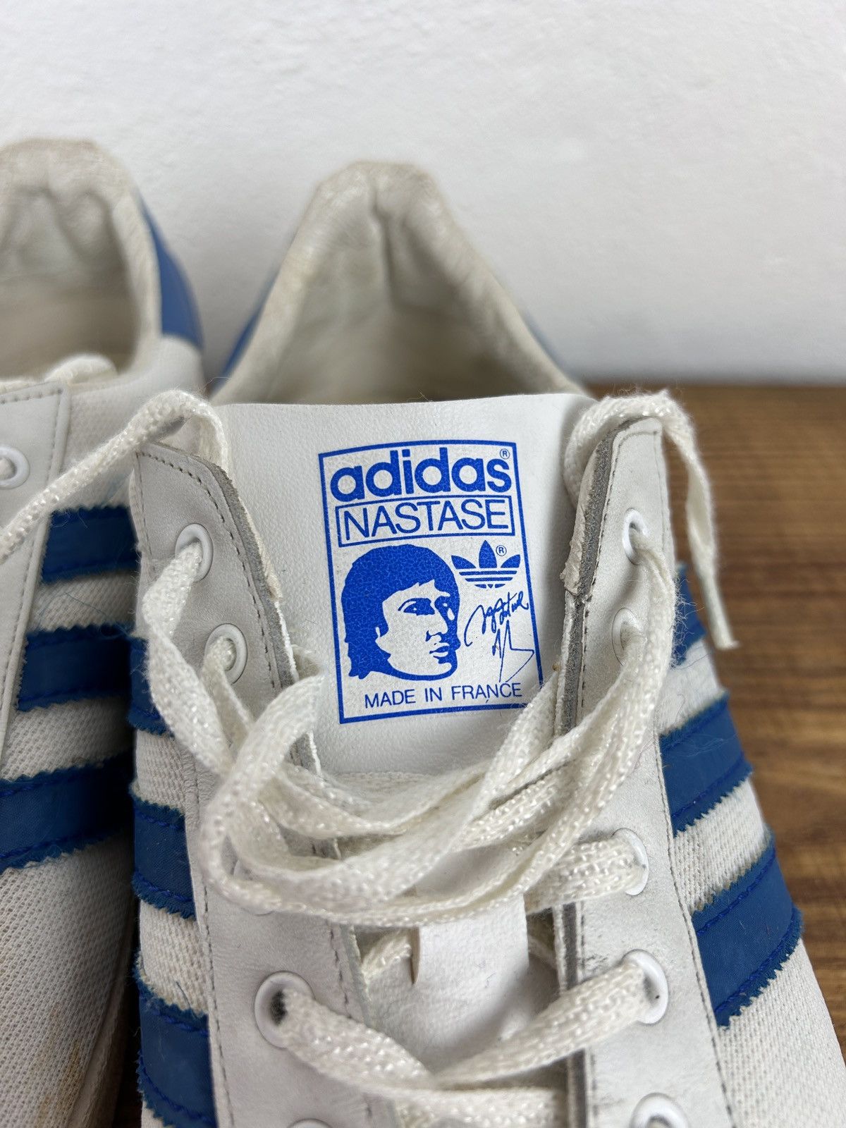 Adidas 70s Vintage Adidas llie Nastase Tennis Archive Shoes Size US 10 / EU 43 - 18 Thumbnail