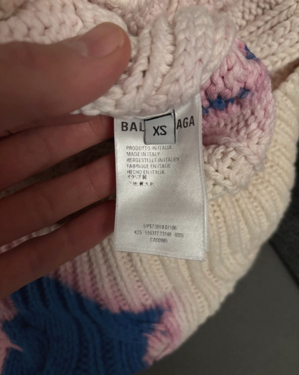 Balenciaga Bleached turtleneck Size US XS / EU 42 / 0 - 7 Thumbnail