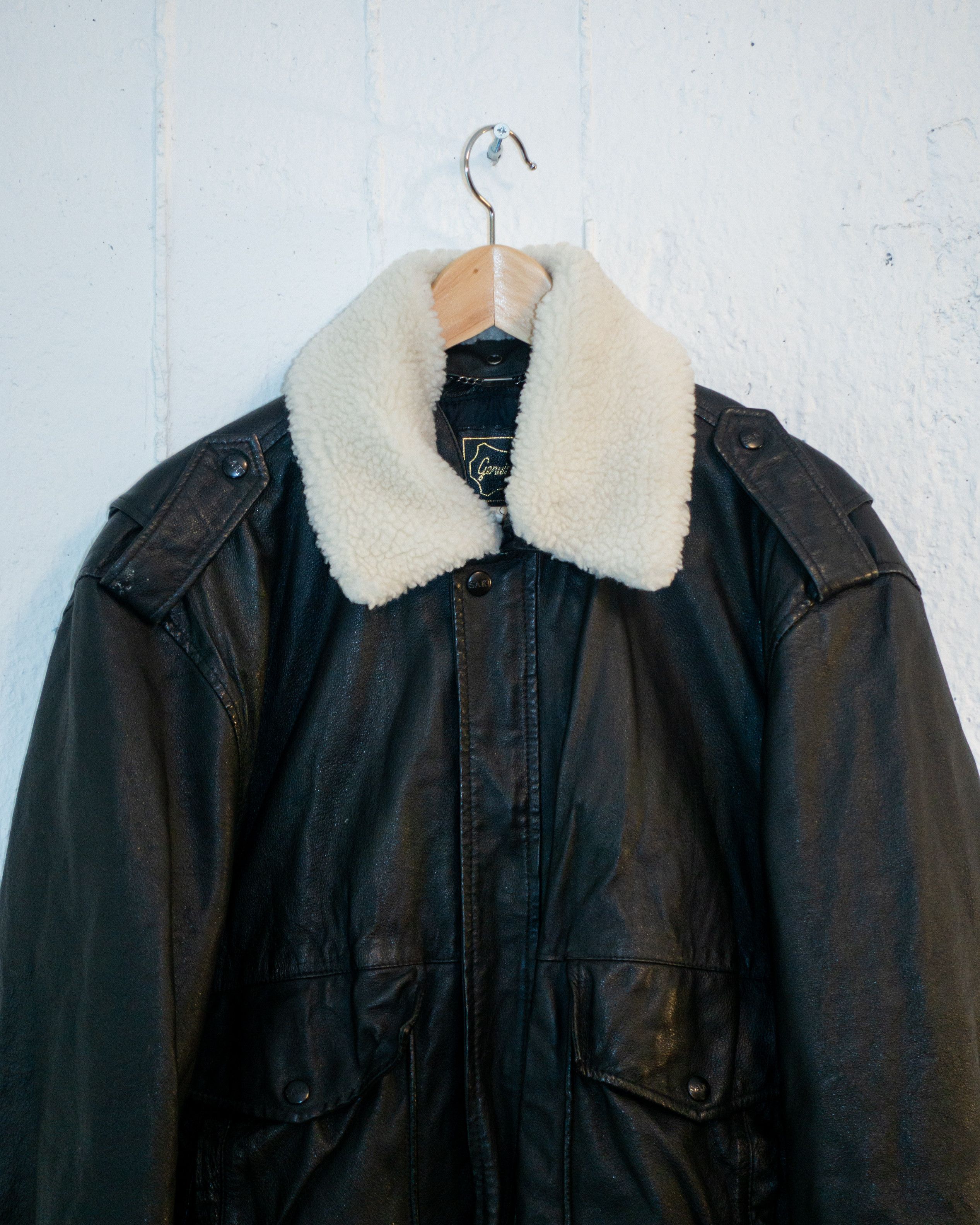 Vintage Saki Leather Jacket M Size US M / EU 48-50 / 2 - 4 Thumbnail